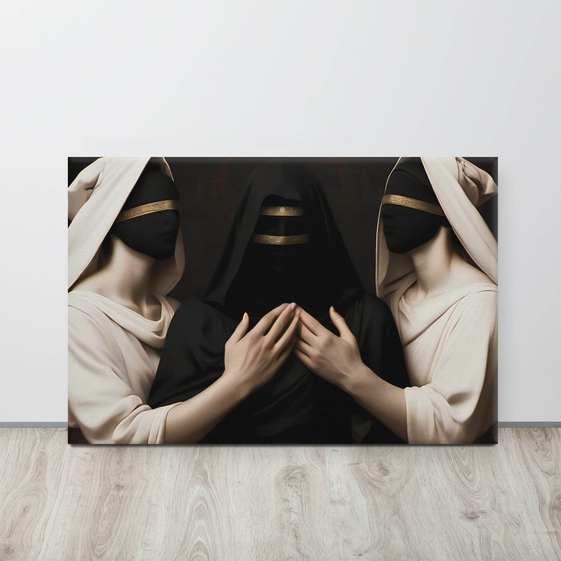 Muses of Doom Dark Aesthetic Canvas - Pale Blood Store
