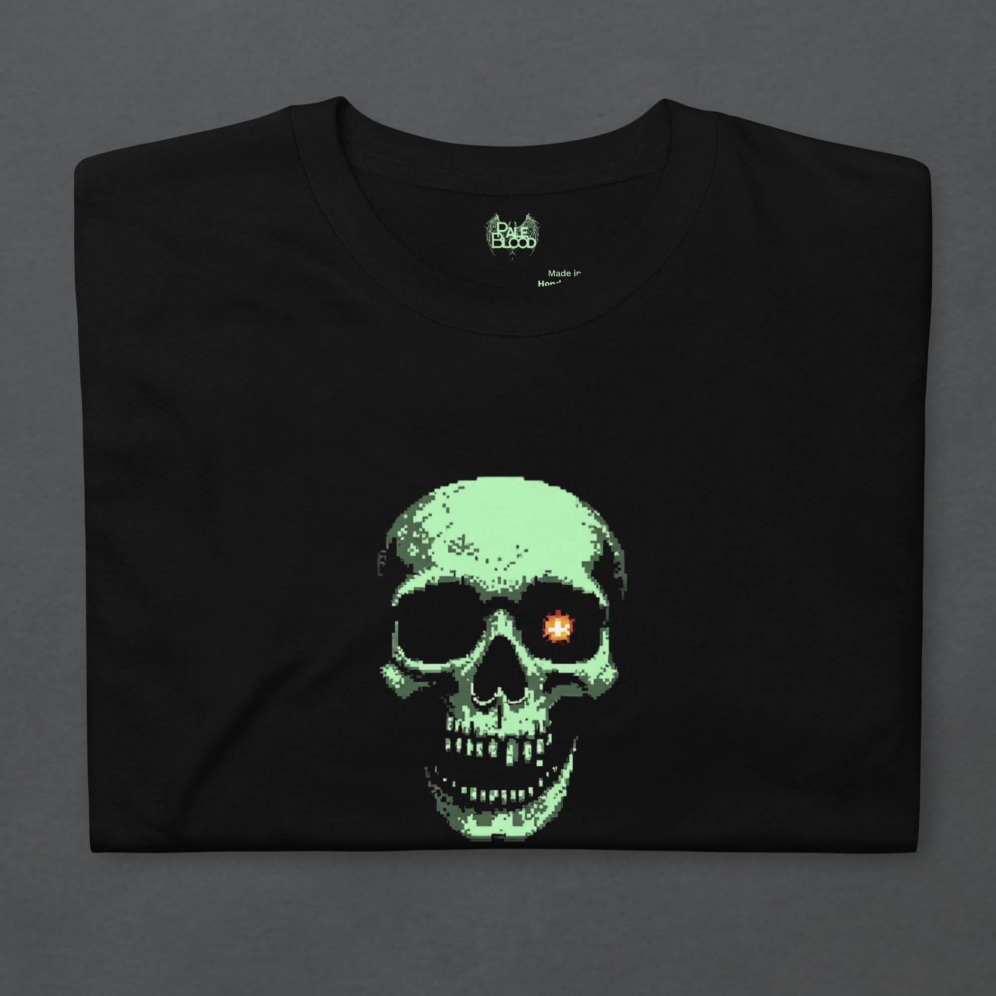 NATAS.EXE Glitch Virus Unisex T-Shirt - Pale Blood Store