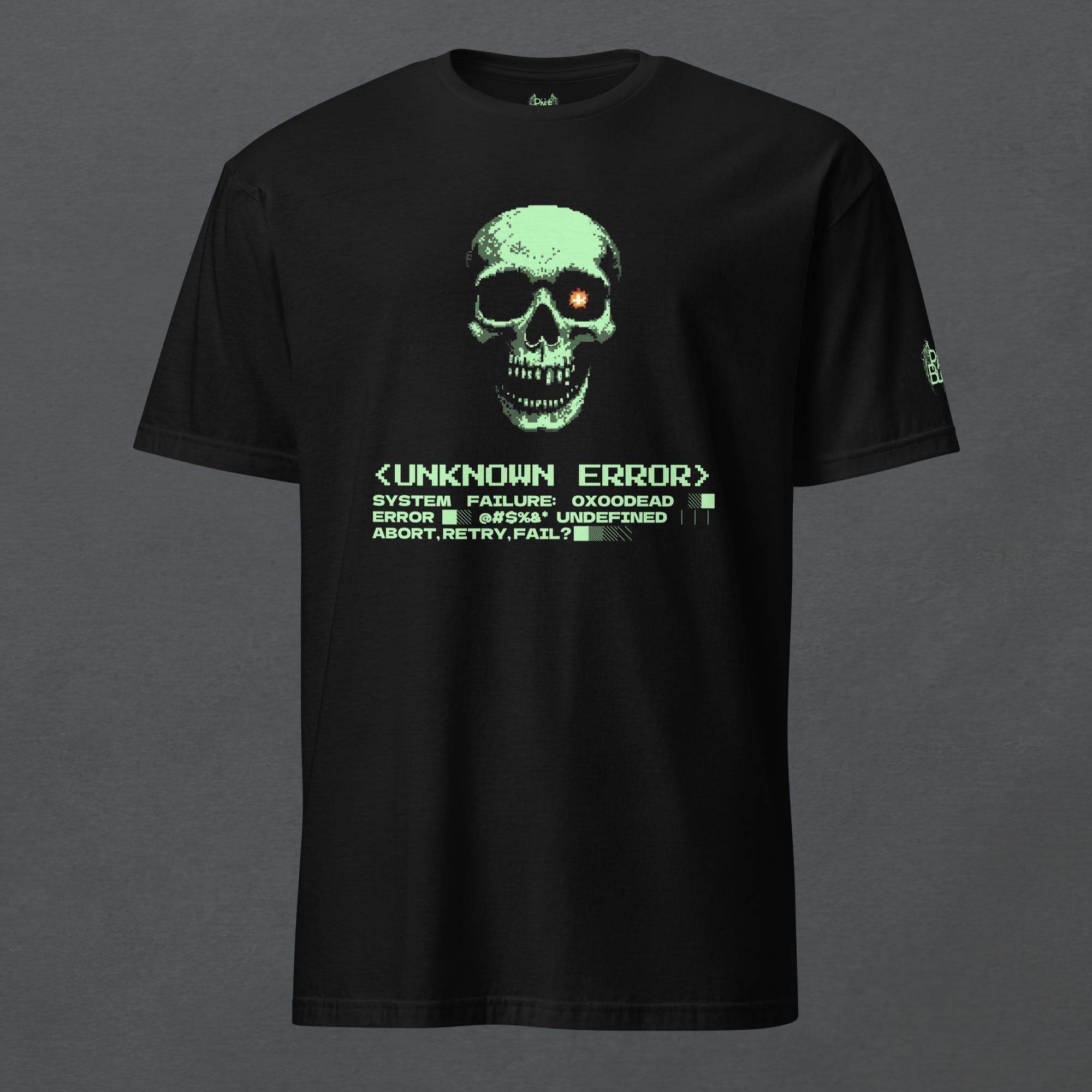 NATAS.EXE Glitch Virus Unisex T-Shirt - Pale Blood Store