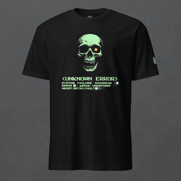 NATAS.EXE Glitch Virus Unisex T-Shirt - Pale Blood Store