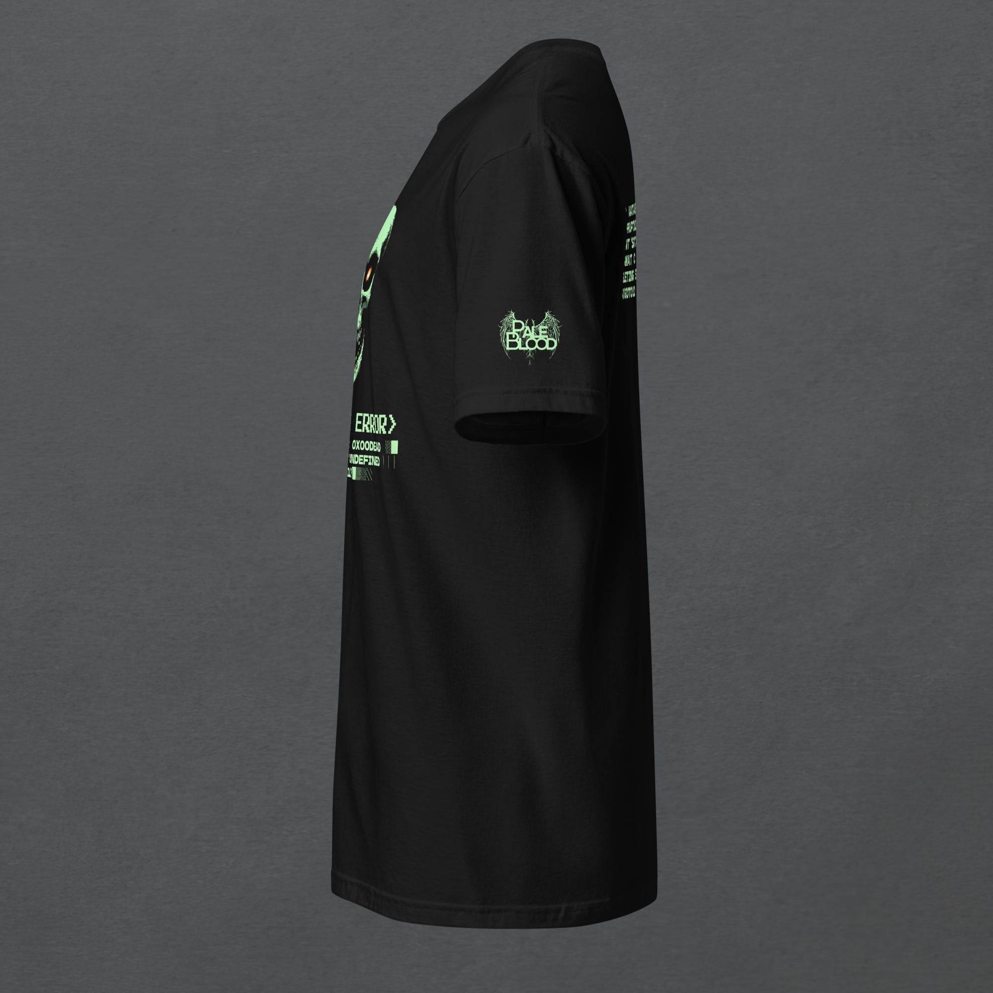 NATAS.EXE Glitch Virus Unisex T-Shirt - Pale Blood Store