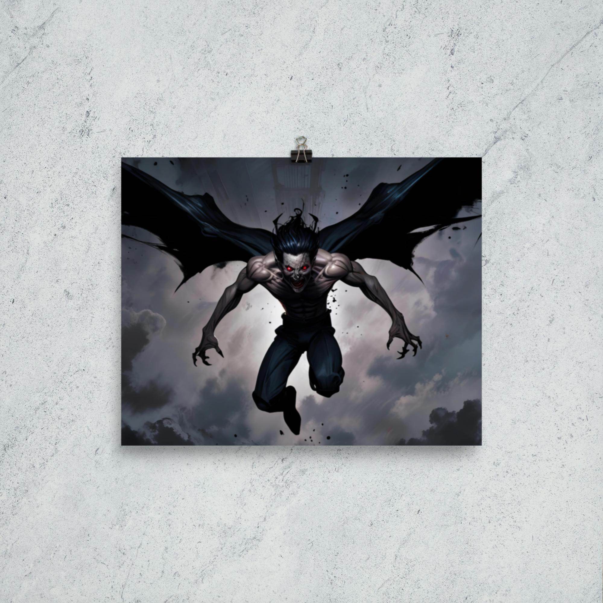 Nightfall Assault Goth Aesthetic Poster - Pale Blood Store