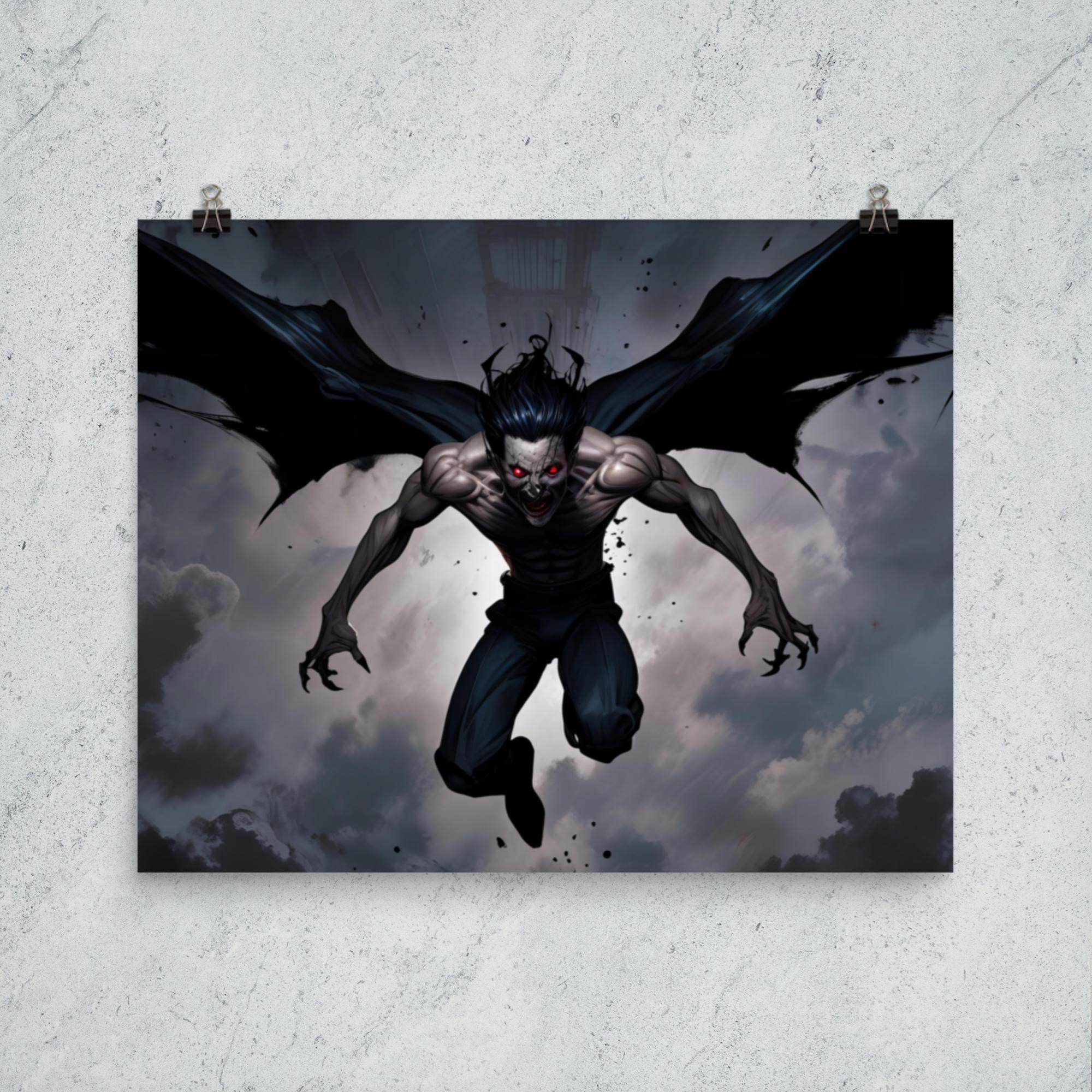 Nightfall Assault Goth Aesthetic Poster - Pale Blood Store