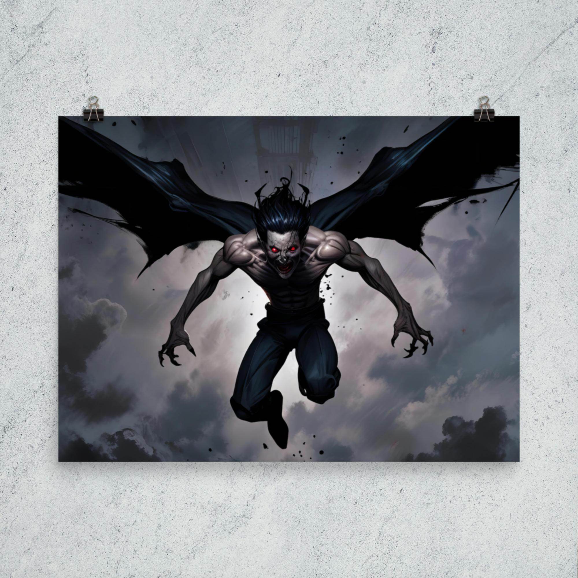 Nightfall Assault Goth Aesthetic Poster - Pale Blood Store