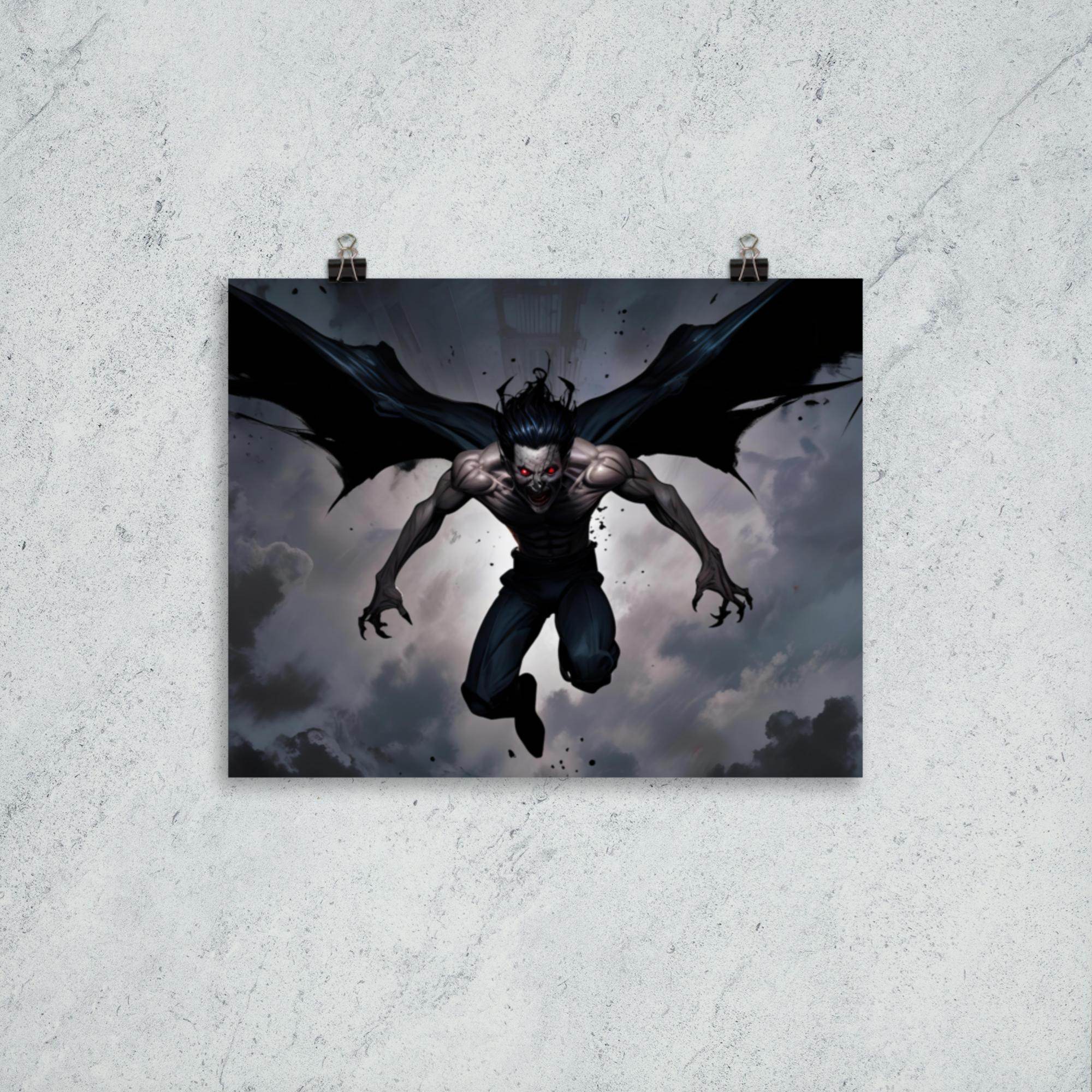 Nightfall Assault Goth Aesthetic Poster - Pale Blood Store