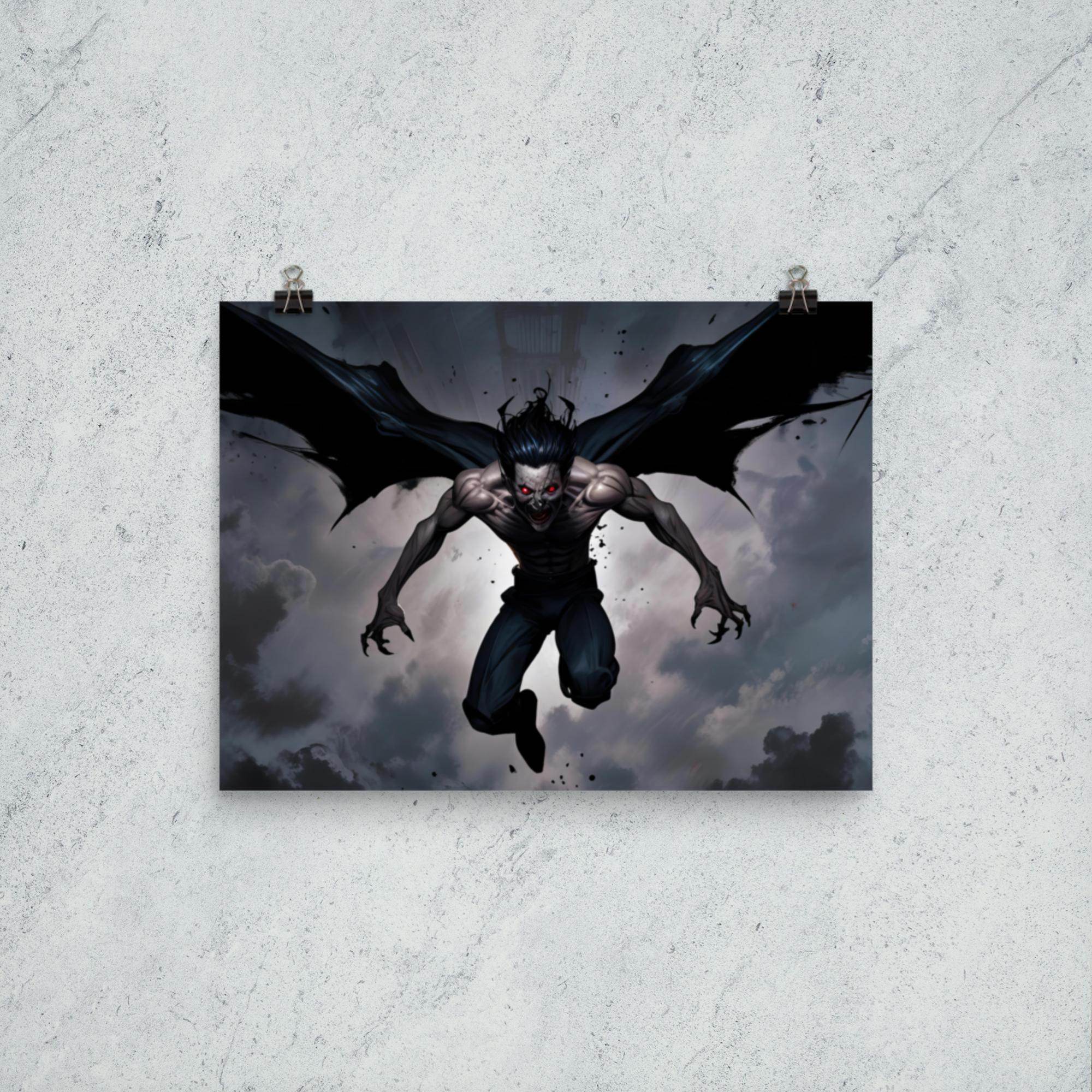 Nightfall Assault Goth Aesthetic Poster - Pale Blood Store