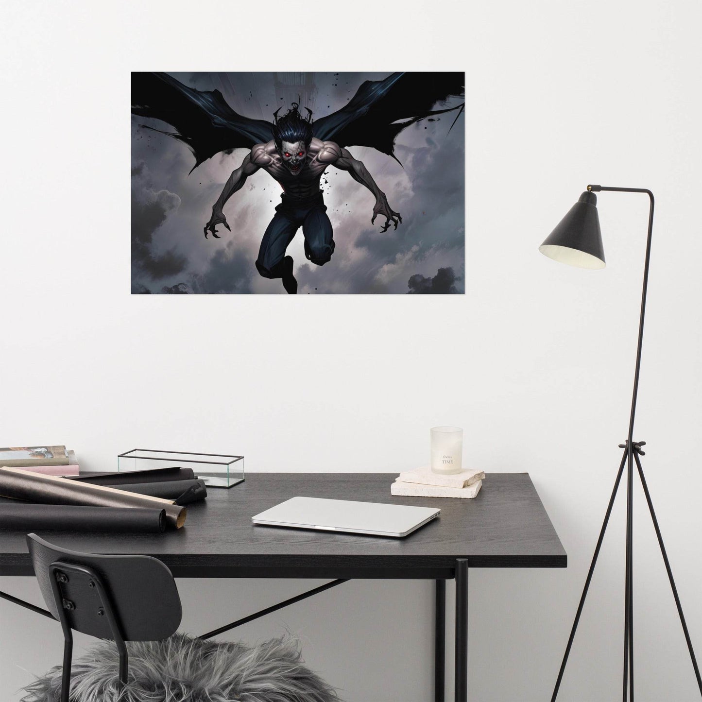 Nightfall Assault Goth Aesthetic Poster - Pale Blood Store