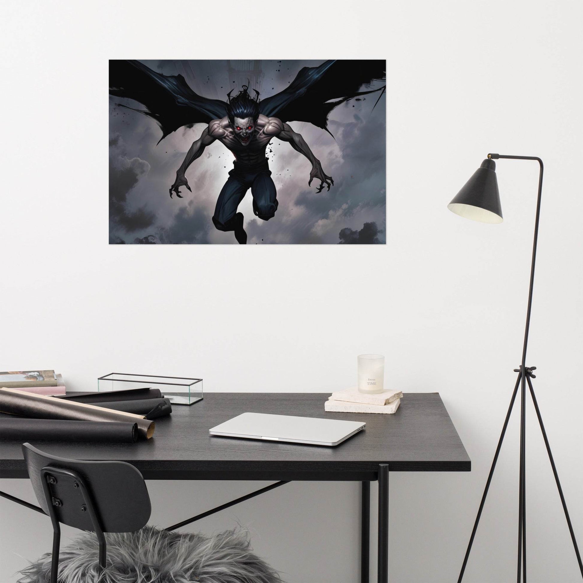 Nightfall Assault Goth Aesthetic Poster - Pale Blood Store