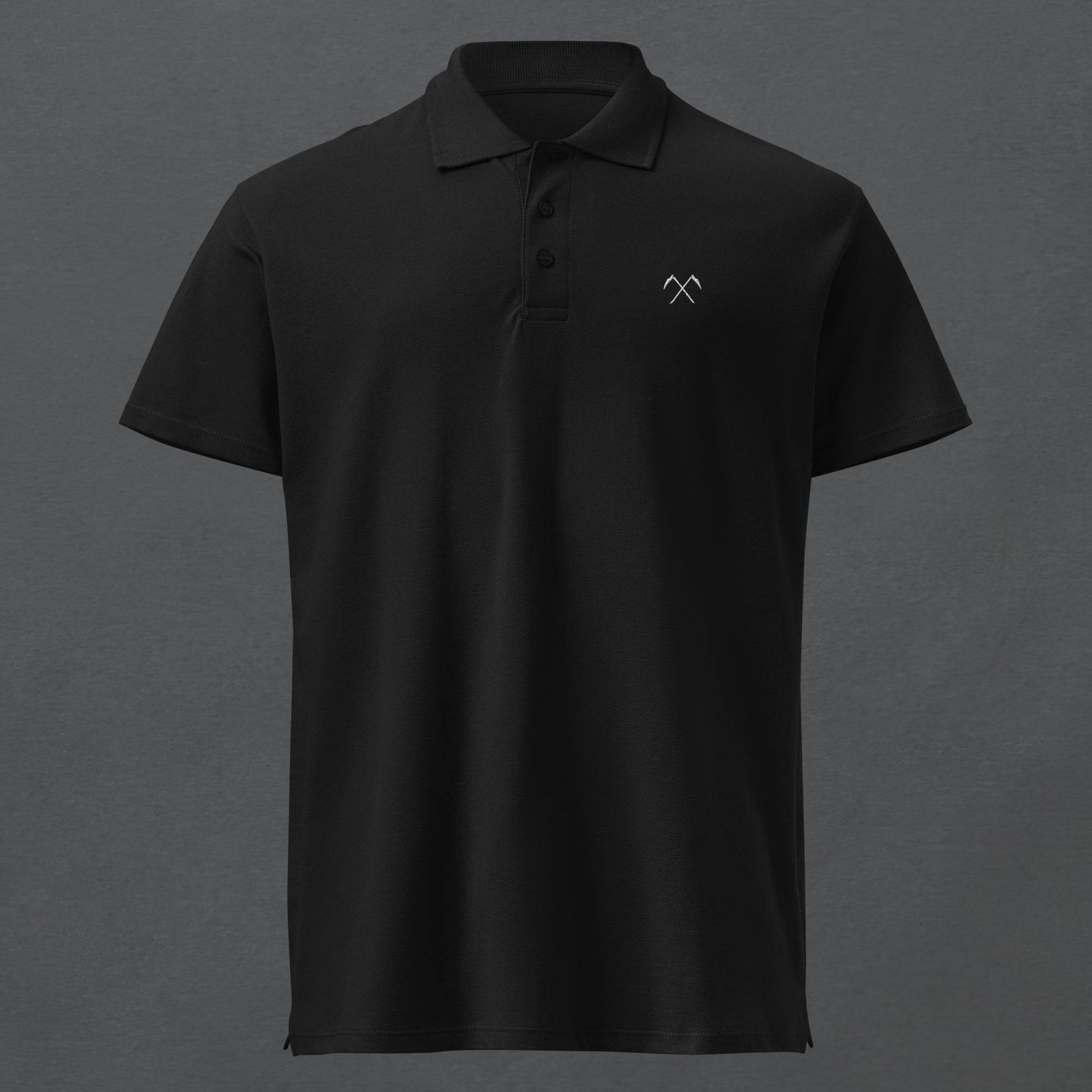 Pale Blood Corp Premium Pique Polo - Pale Blood Store