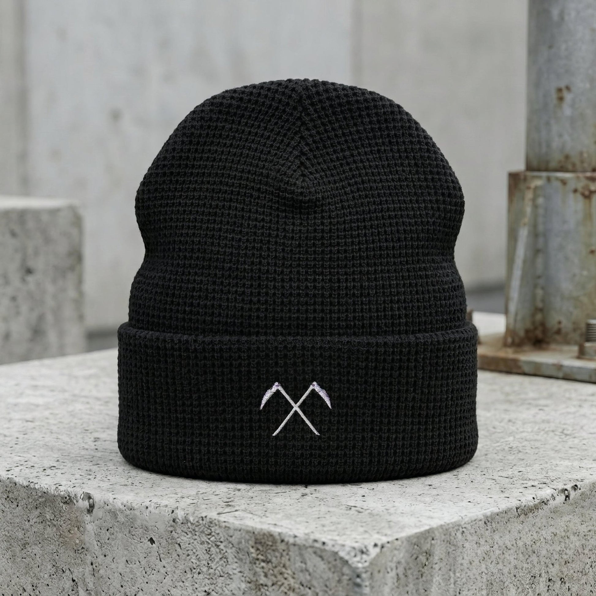 Pale Blood Corp Waffle Beanie - Pale Blood Store
