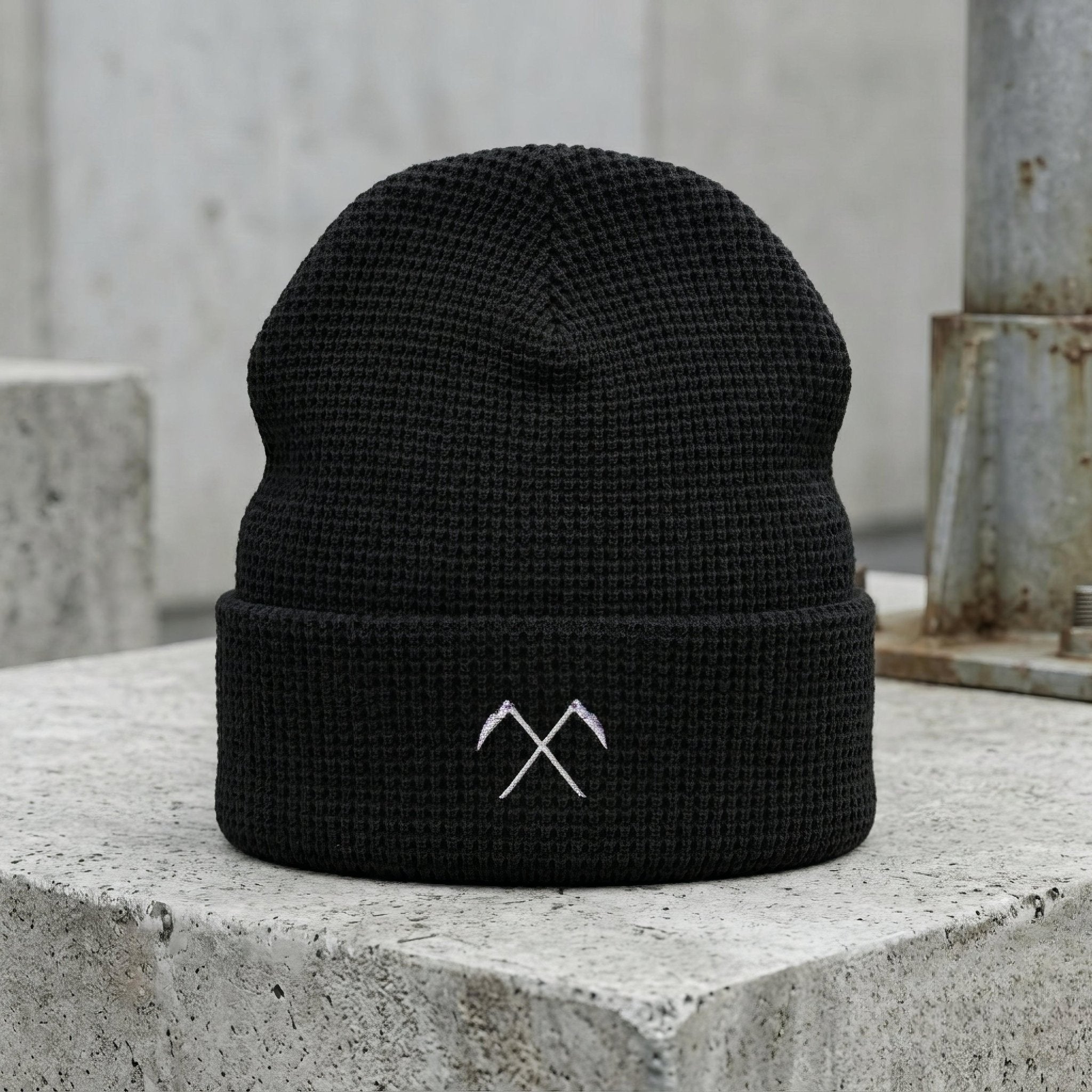 Pale Blood Corp Waffle Beanie - Pale Blood Store