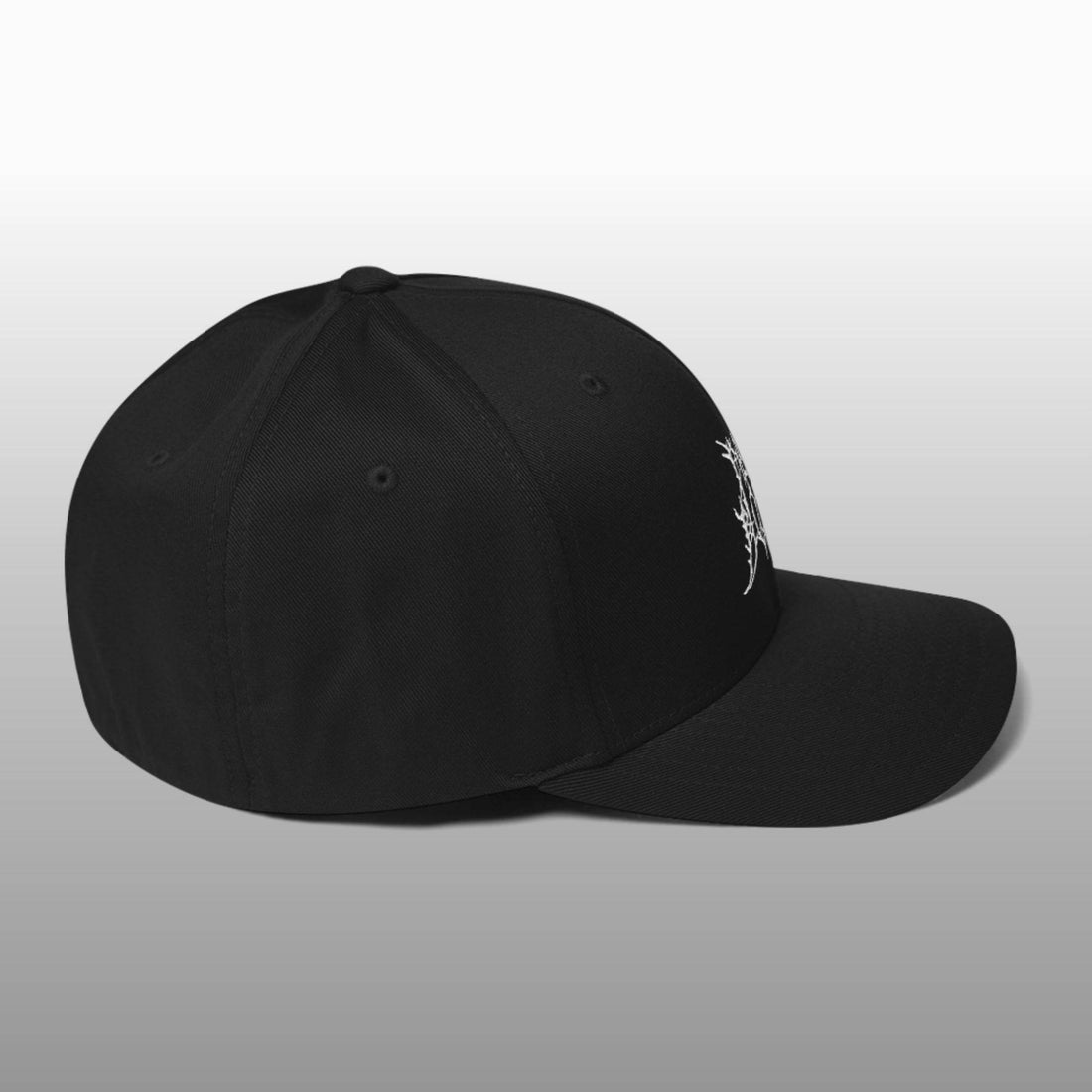 Pale Blood Logo Black Metal Style Cap - Pale Blood Store