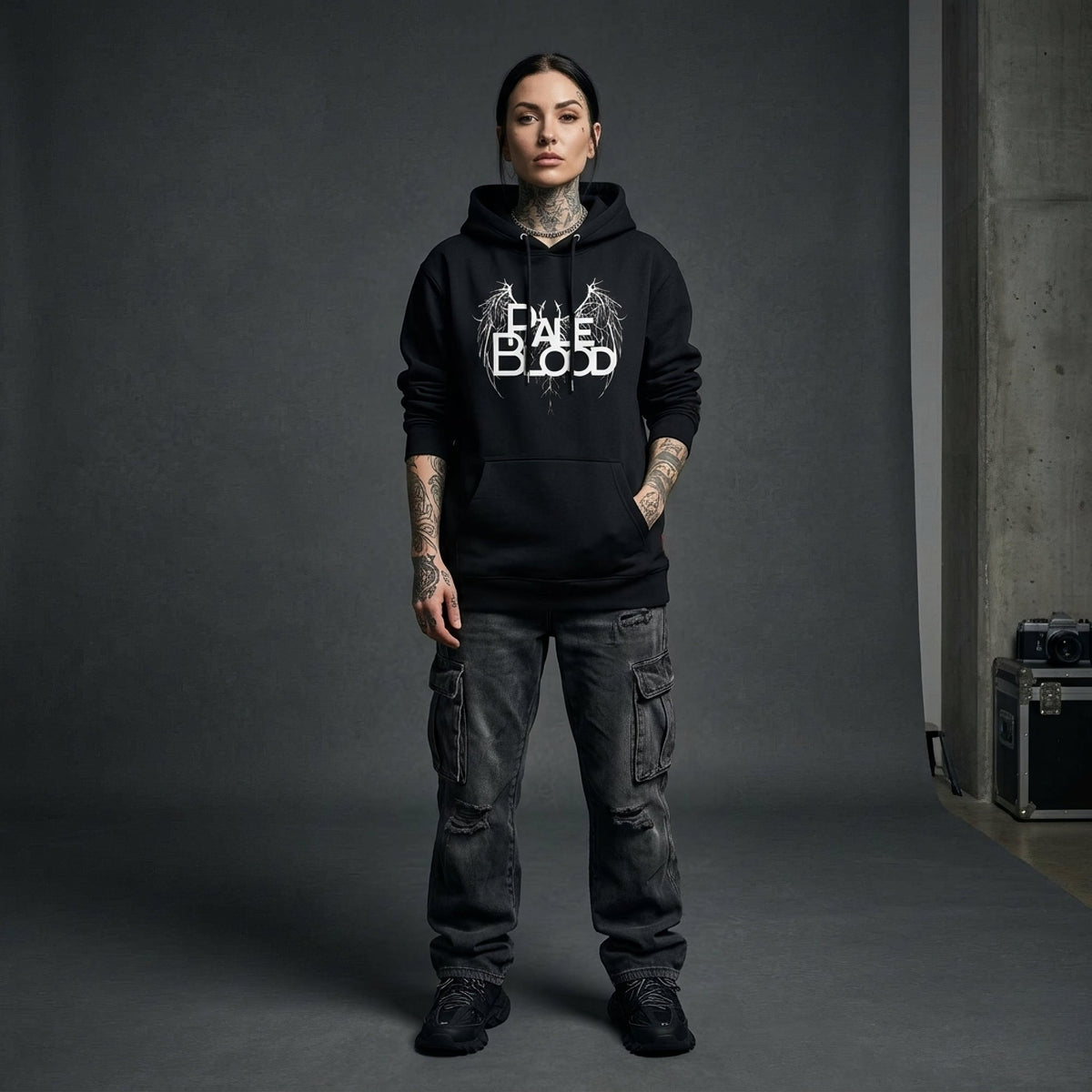 Pale Blood The Fallen Logo Unisex Hoodie - Pale Blood Store