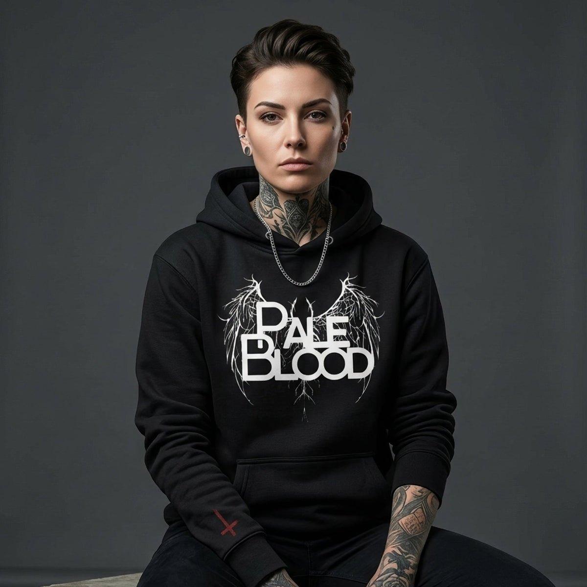 Pale Blood The Fallen Logo Unisex Hoodie - Pale Blood Store