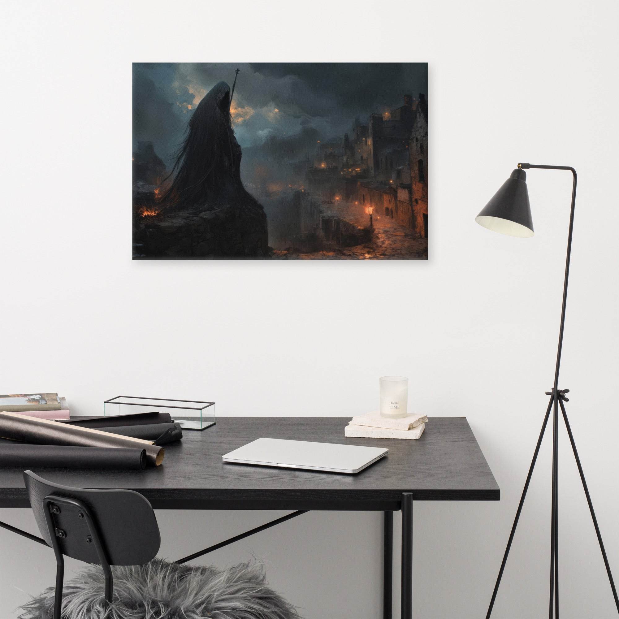 Plague Tales Pt. 1 – Dark Gothic Canvas Wall Art - Pale Blood Store