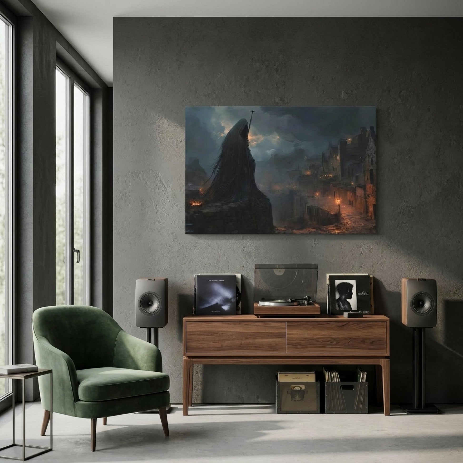 Plague Tales Pt. 1 – Dark Gothic Canvas Wall Art - Pale Blood Store