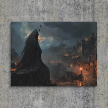 Plague Tales Pt. 1 – Dark Gothic Canvas Wall Art - Pale Blood Store