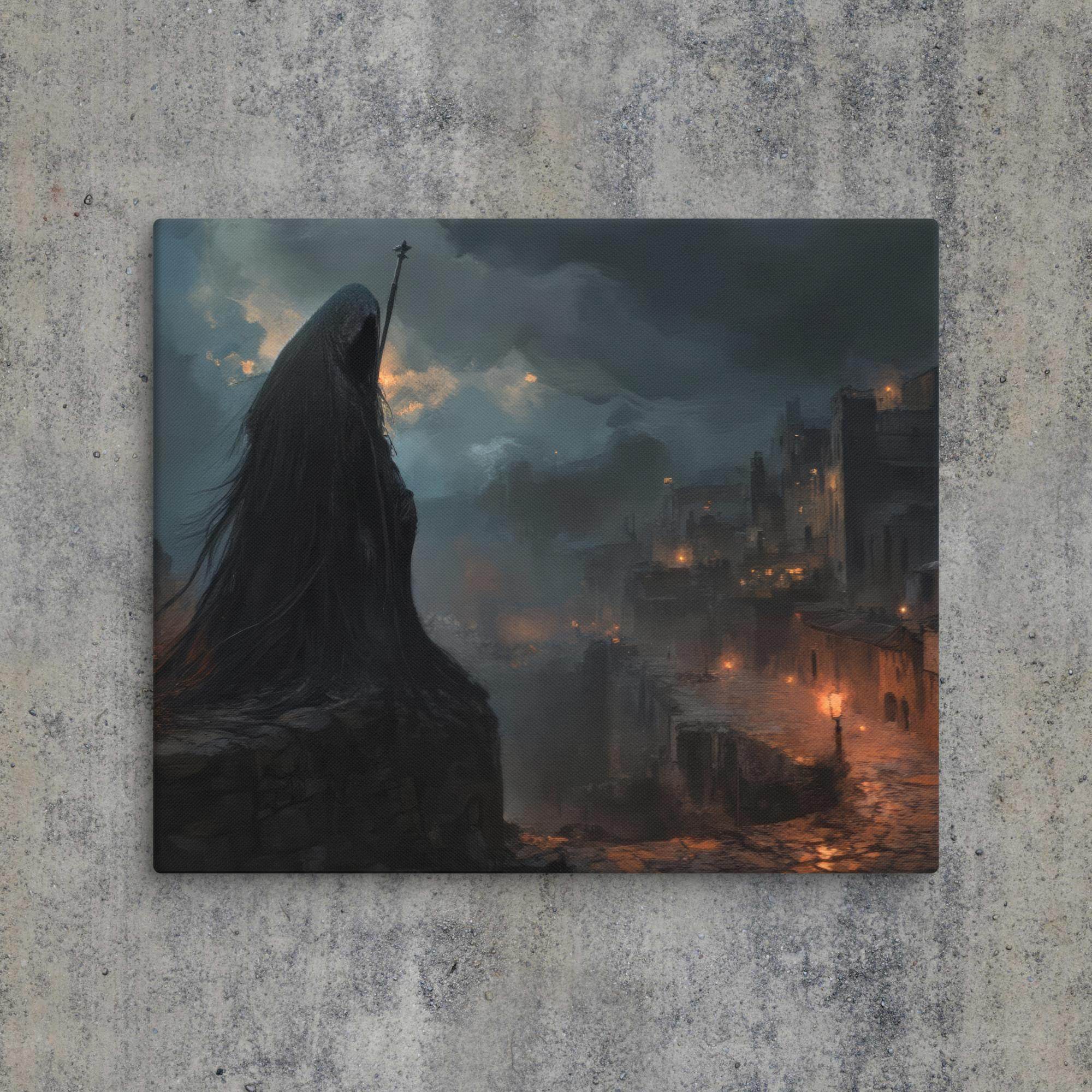 Plague Tales Pt. 1 – Dark Gothic Canvas Wall Art - Pale Blood Store