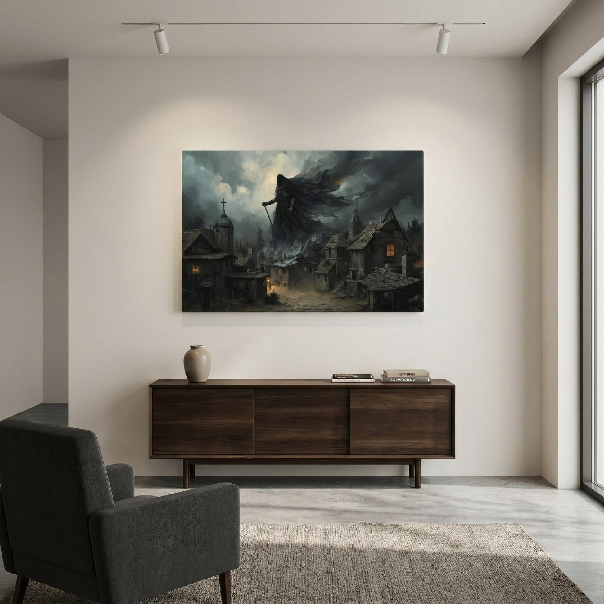 Plague Tales Pt. 2 – Gothic Dark Art Canvas Print - Pale Blood Store