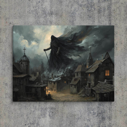 Plague Tales Pt. 2 – Gothic Dark Art Canvas Print - Pale Blood Store