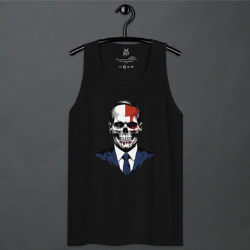 Politics Goth Punk Aesthetic Mens Premium Tank Top - Pale Blood Store
