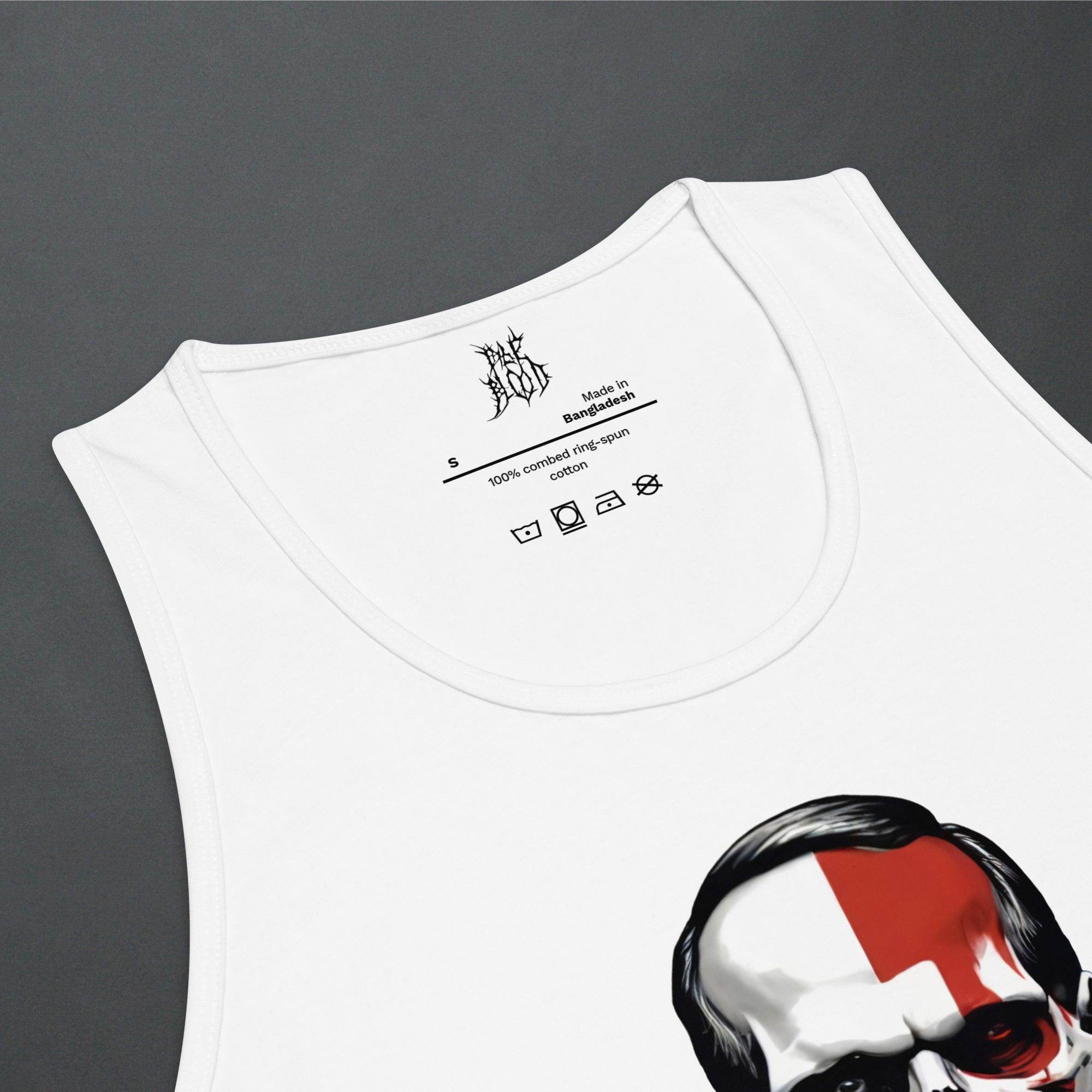 Politics Goth Punk Aesthetic Mens Premium Tank Top - Pale Blood Store