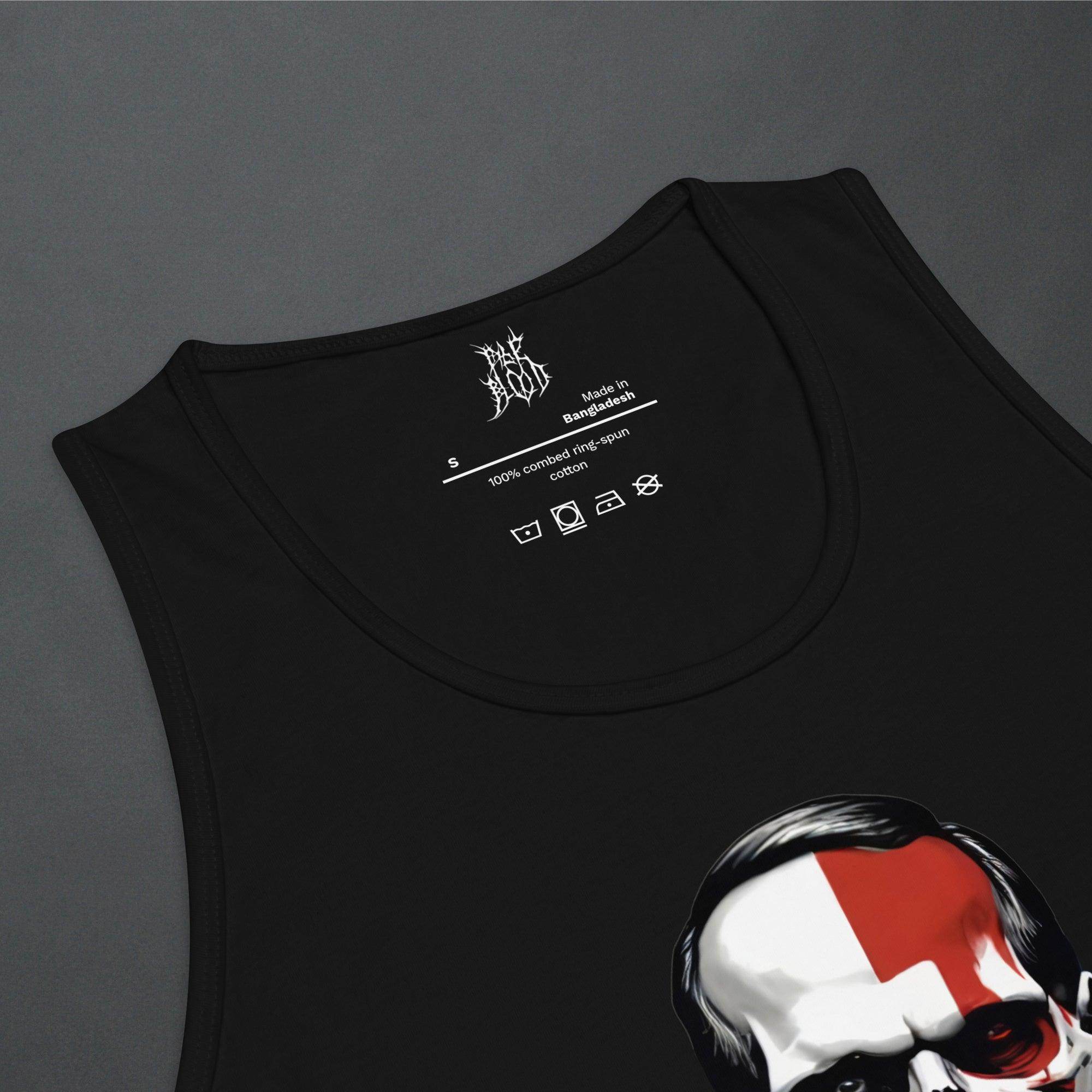 Politics Goth Punk Aesthetic Mens Premium Tank Top - Pale Blood Store