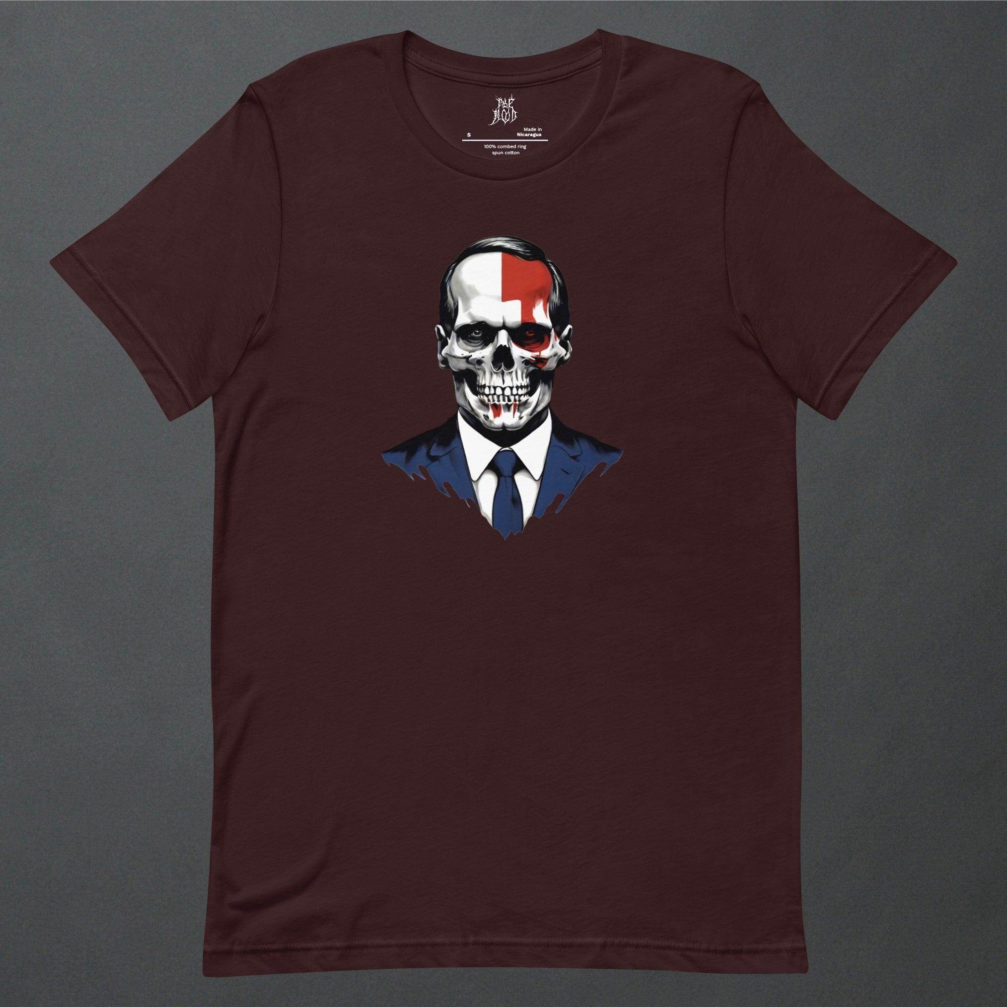 Politics Goth Punk Aesthetic Unisex T-Shirt - Pale Blood Store