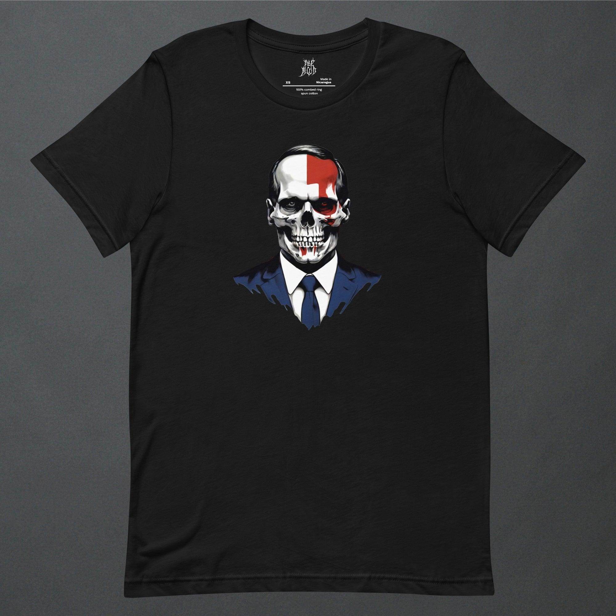 Politics Goth Punk Aesthetic Unisex T-Shirt - Pale Blood Store