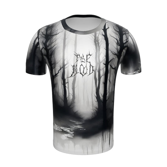 Pale Blood FC Black Metal Style Men's T-Shirt 3d