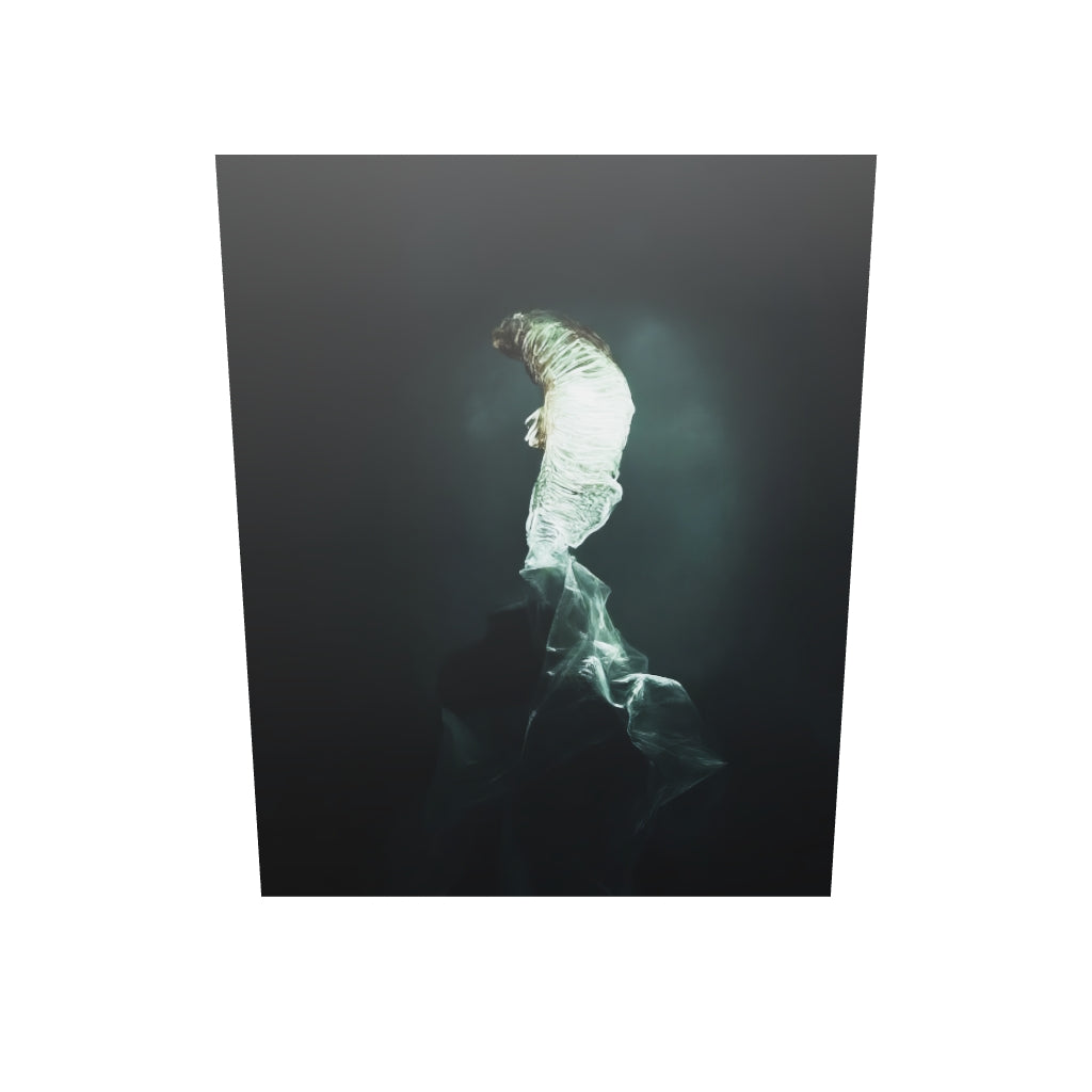 The Dim Light of False Hope - A Haunting Abstract Art Canvas