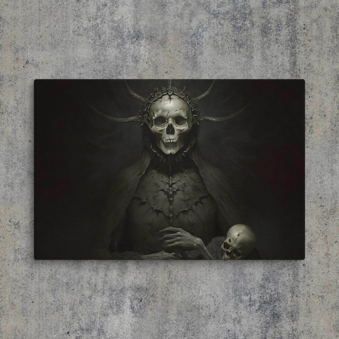 Queen of the Damned Goth Aesthetic Canvas - Pale Blood Store