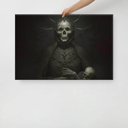 Queen of the Damned Goth Aesthetic Canvas - Pale Blood Store