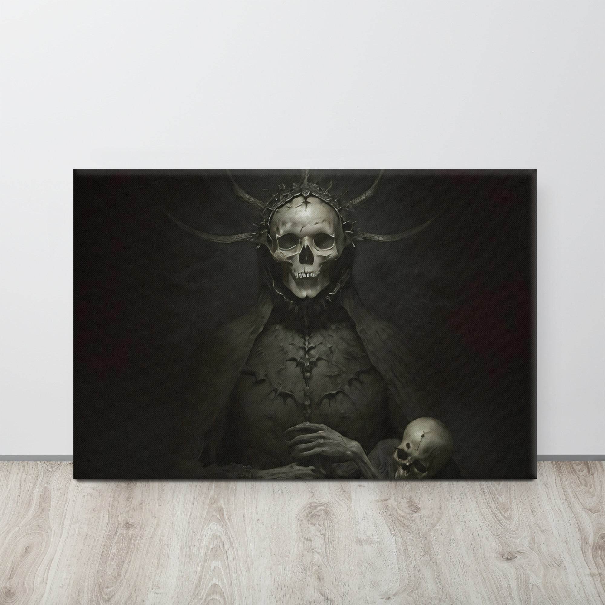 Queen of the Damned Goth Aesthetic Canvas - Pale Blood Store