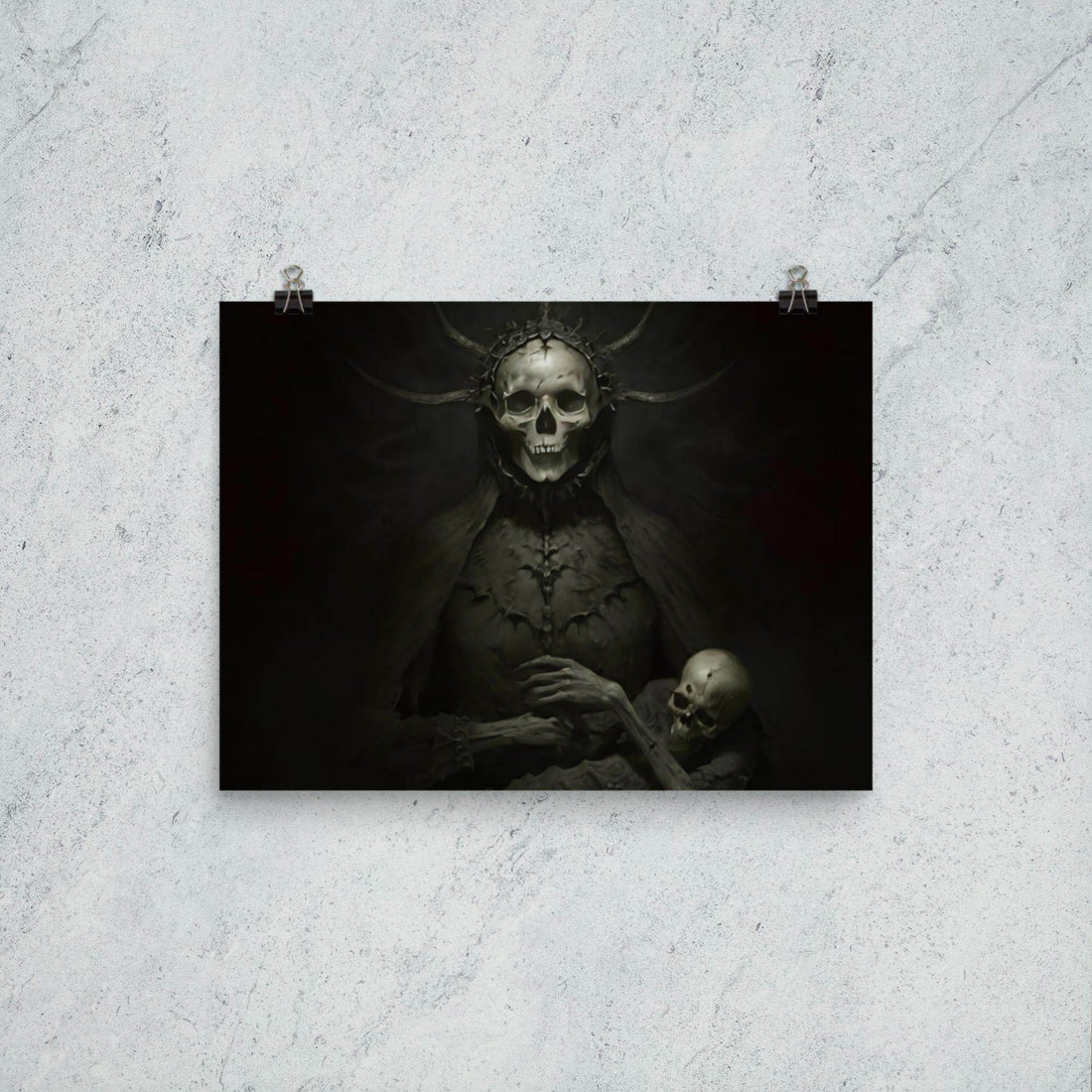 Queen of the Damned Goth Aesthetic Poster - Pale Blood Store