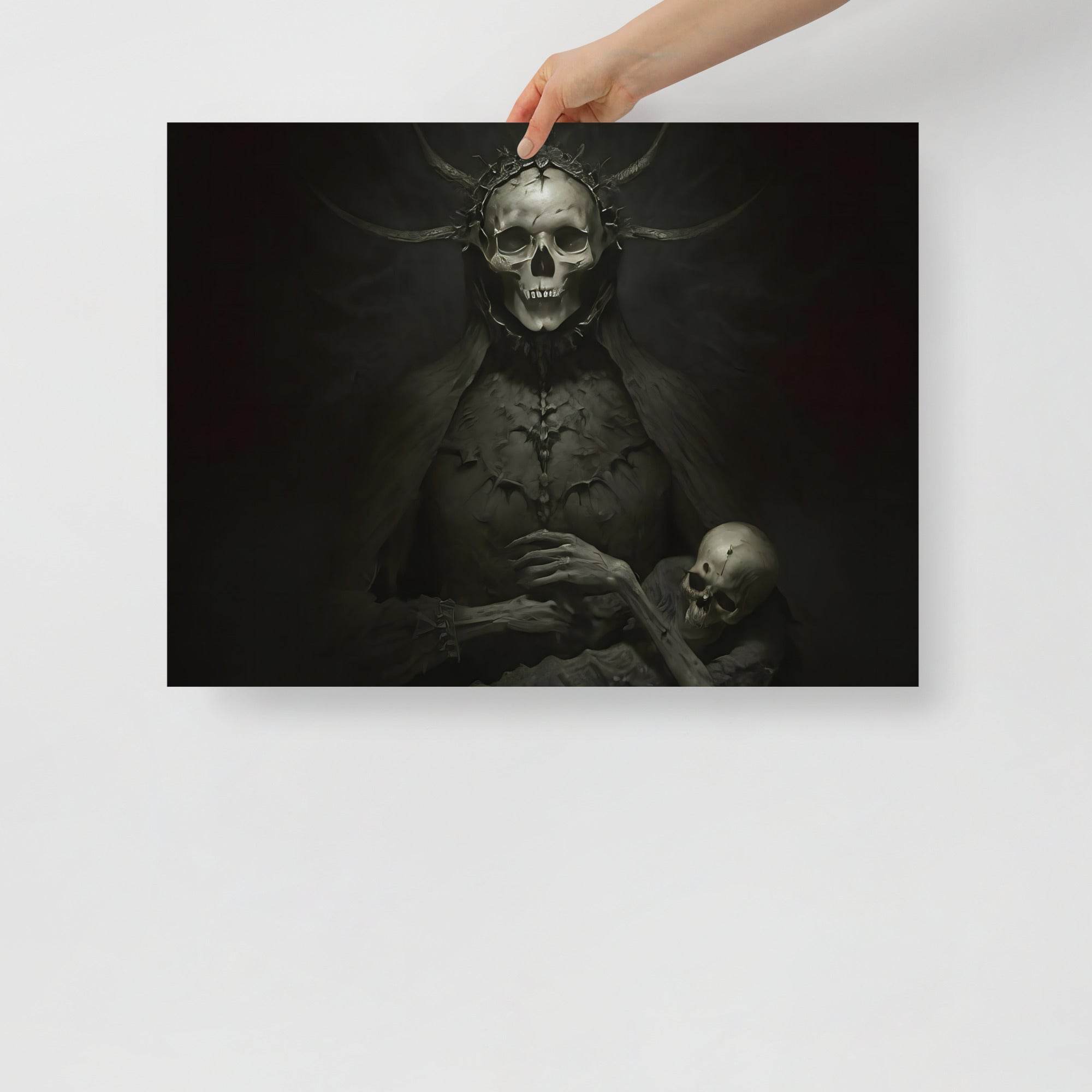 Queen of the Damned Goth Aesthetic Poster - Pale Blood Store