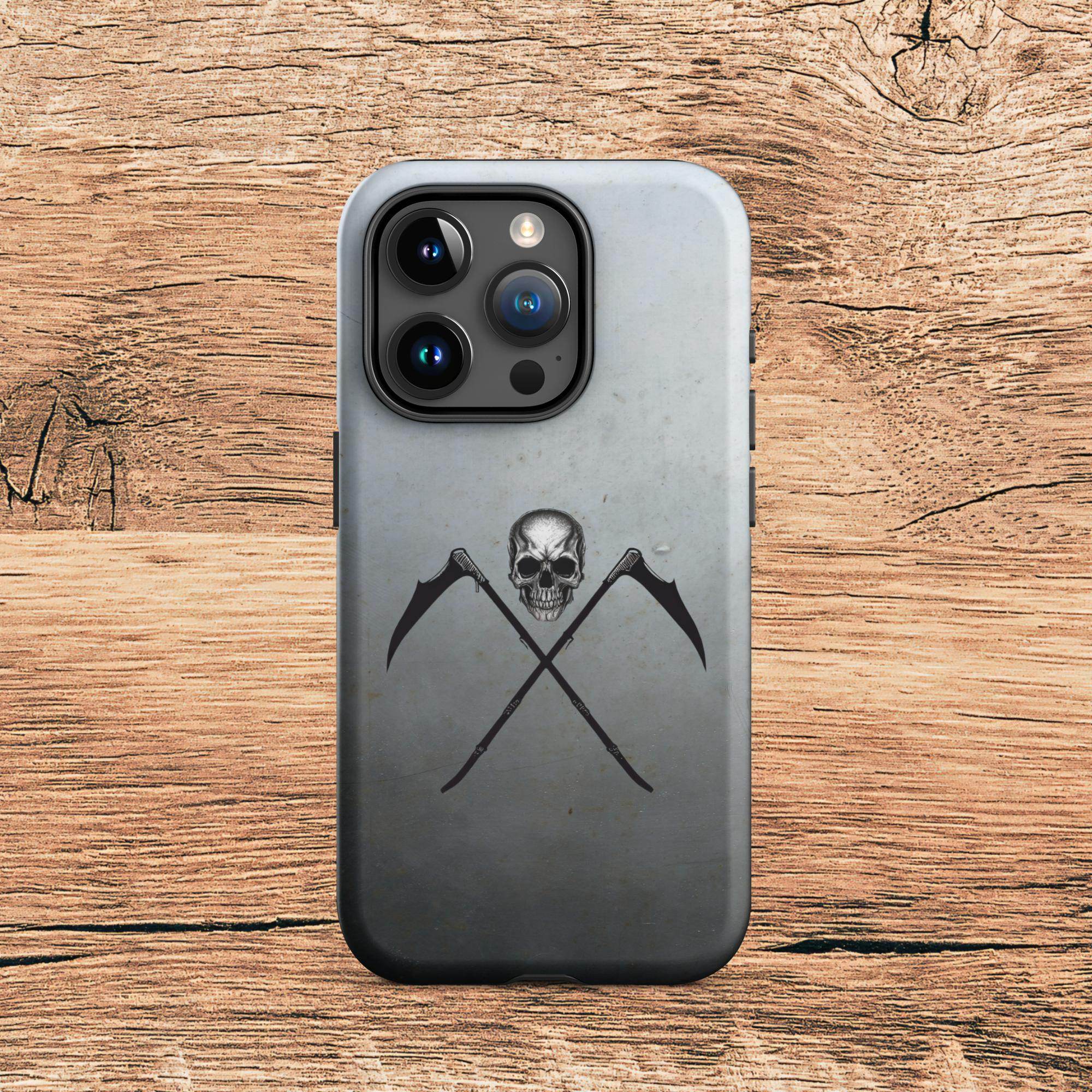 Reaper Black Metal Style Tough Case for iPhone® - Pale Blood Store