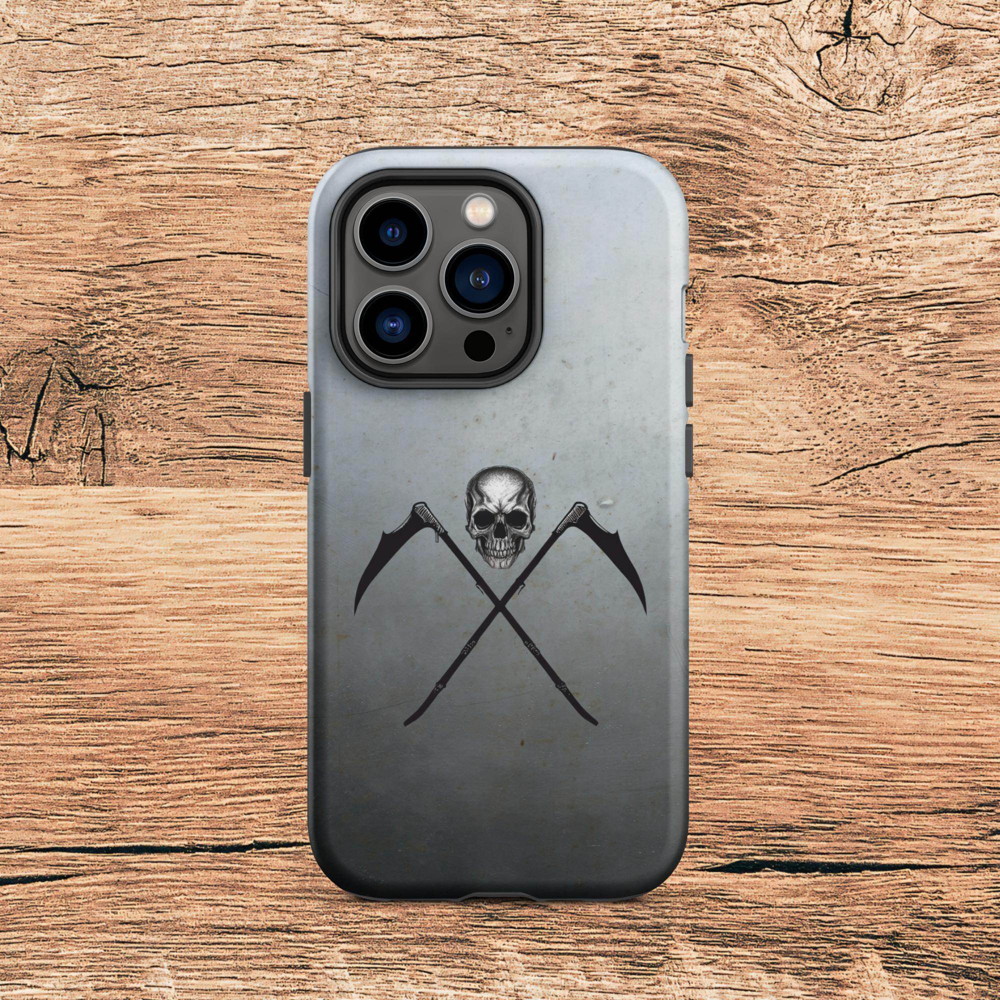 Reaper Black Metal Style Tough Case for iPhone® - Pale Blood Store