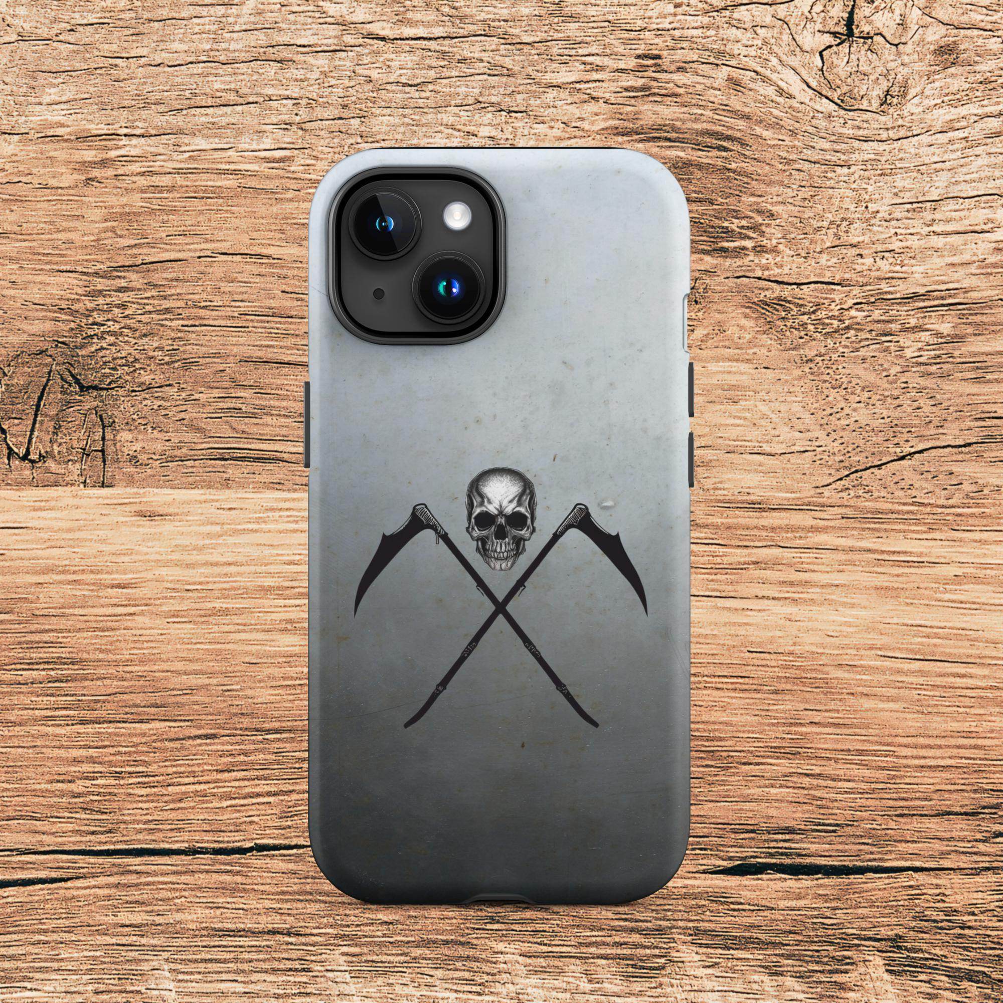 Reaper Black Metal Style Tough Case for iPhone® - Pale Blood Store