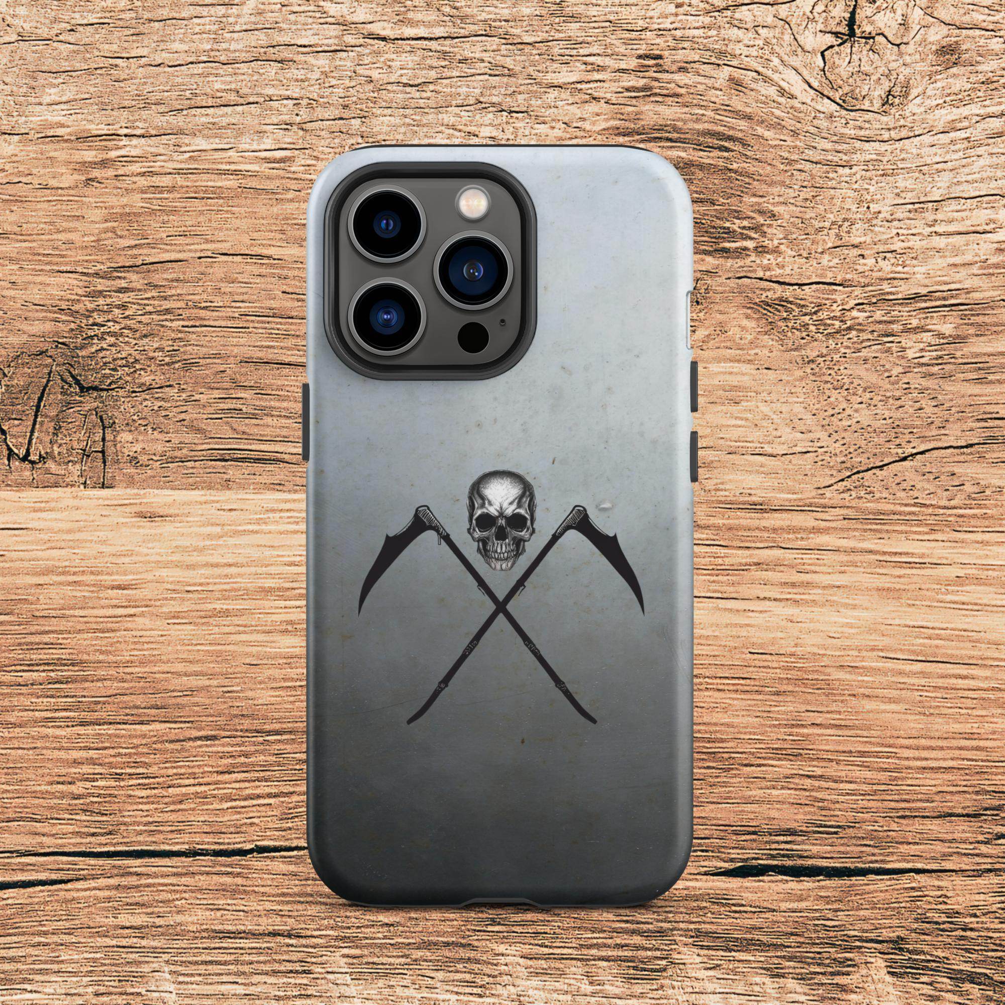 Reaper Black Metal Style Tough Case for iPhone® - Pale Blood Store