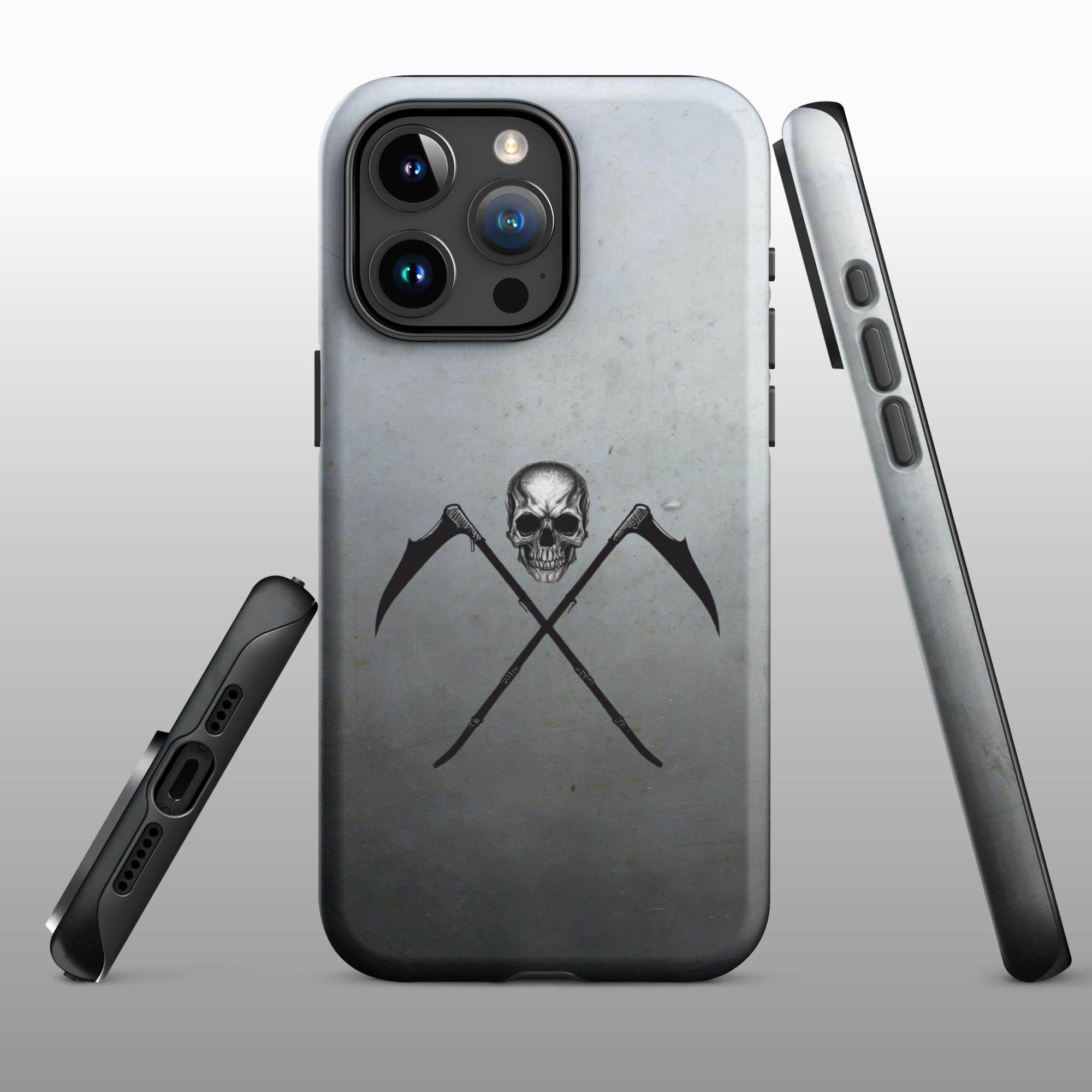Reaper Black Metal Style Tough Case for iPhone® - Pale Blood Store
