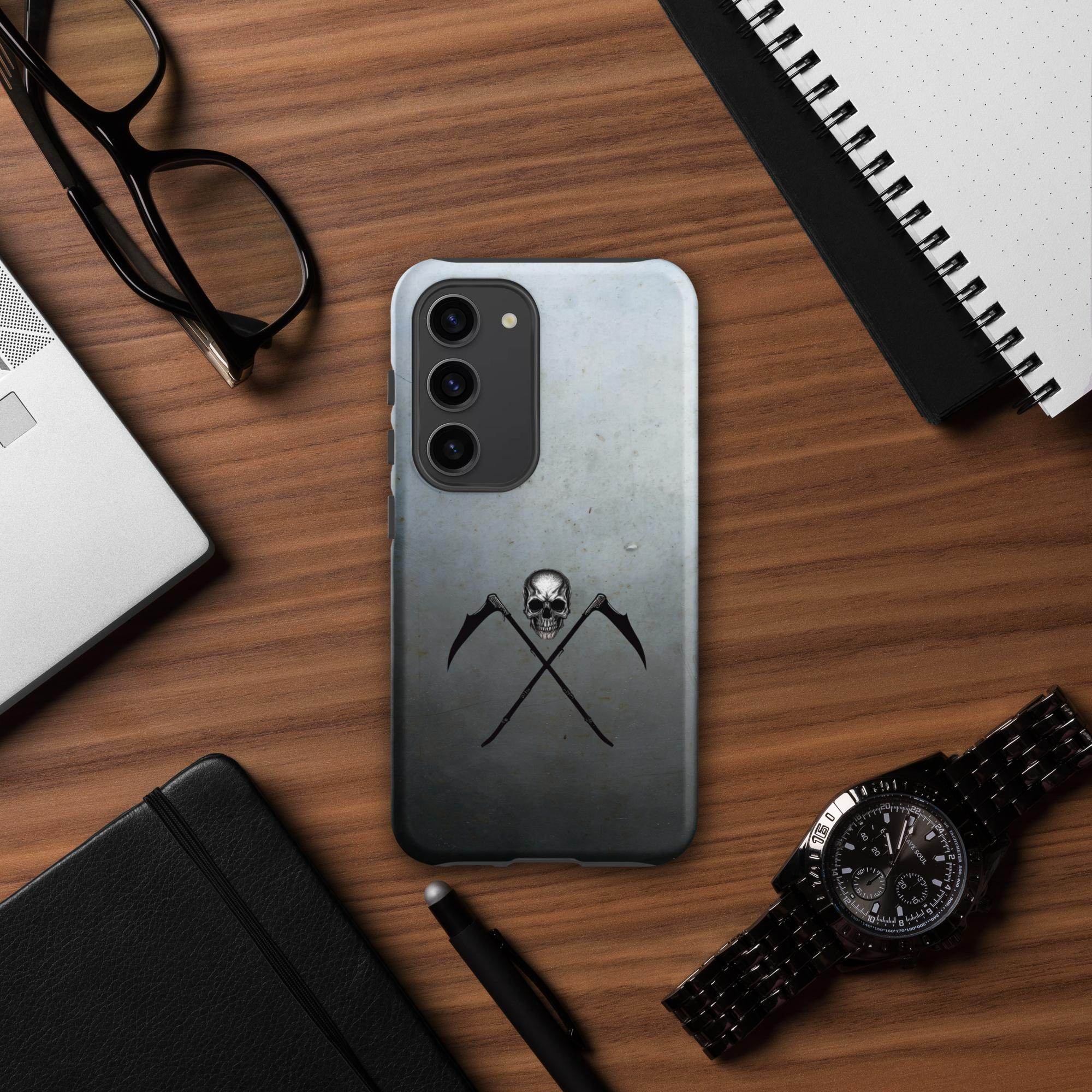 Reaper Black Metal Style Tough Case for Samsung® - Pale Blood Store