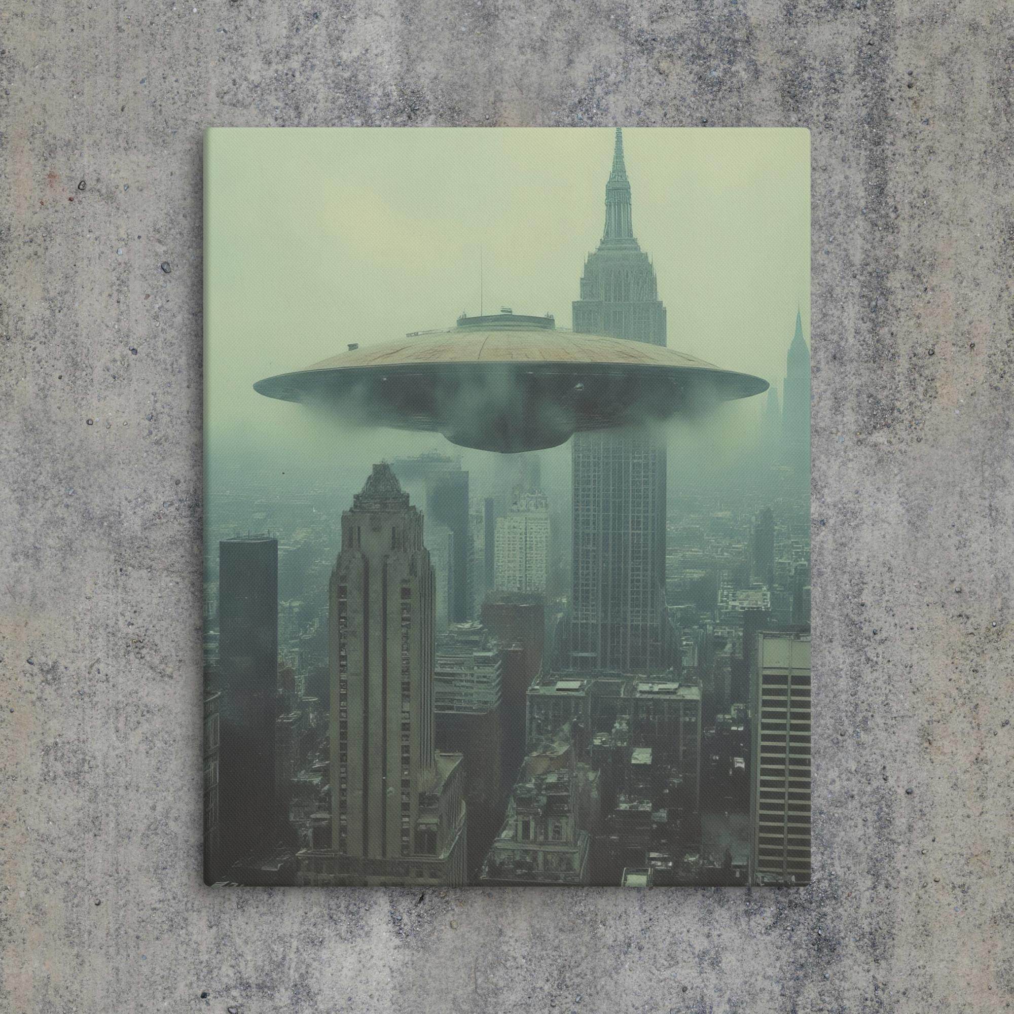 Recon over Brooklyn Canvas - Pale Blood Store