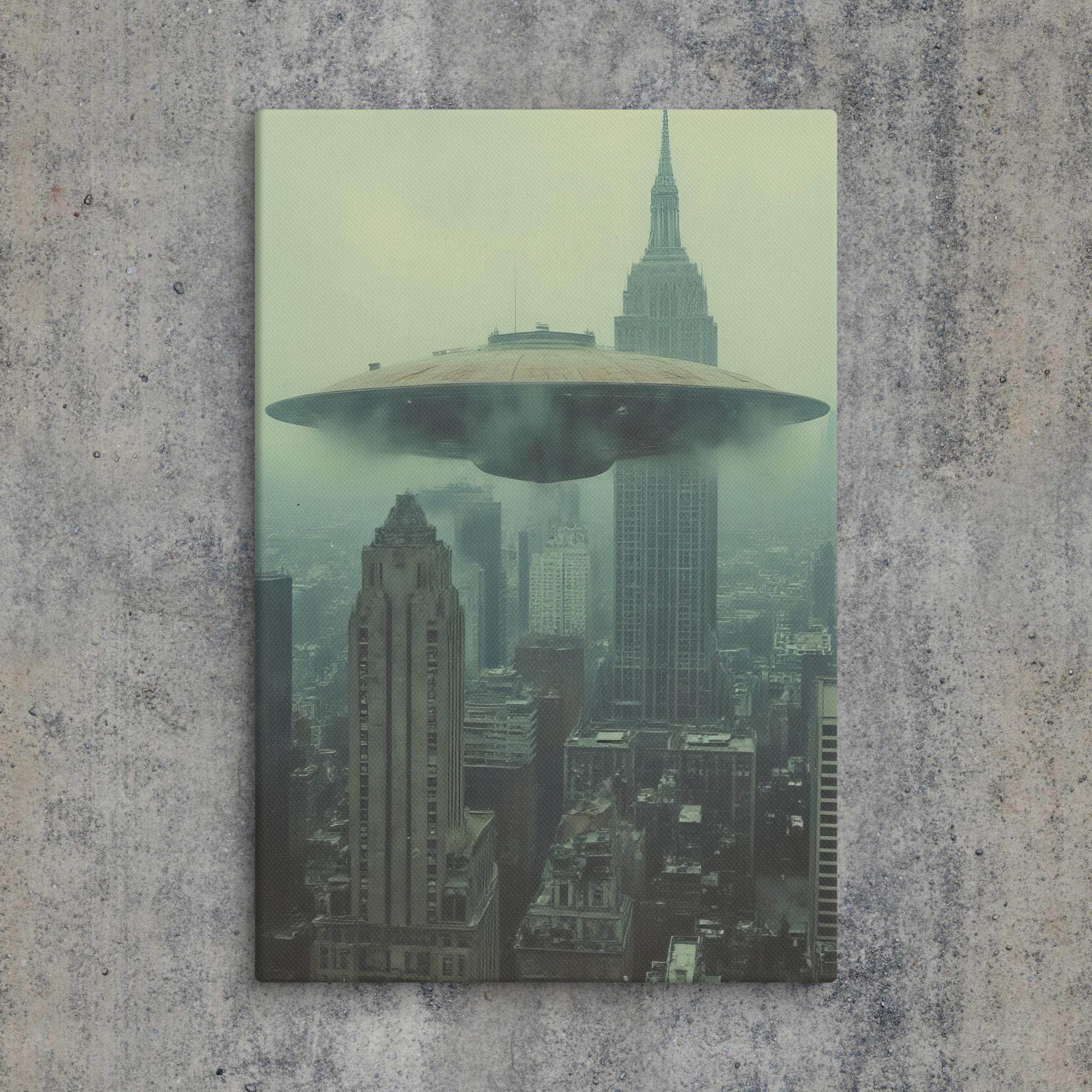 Recon over Brooklyn Canvas - Pale Blood Store