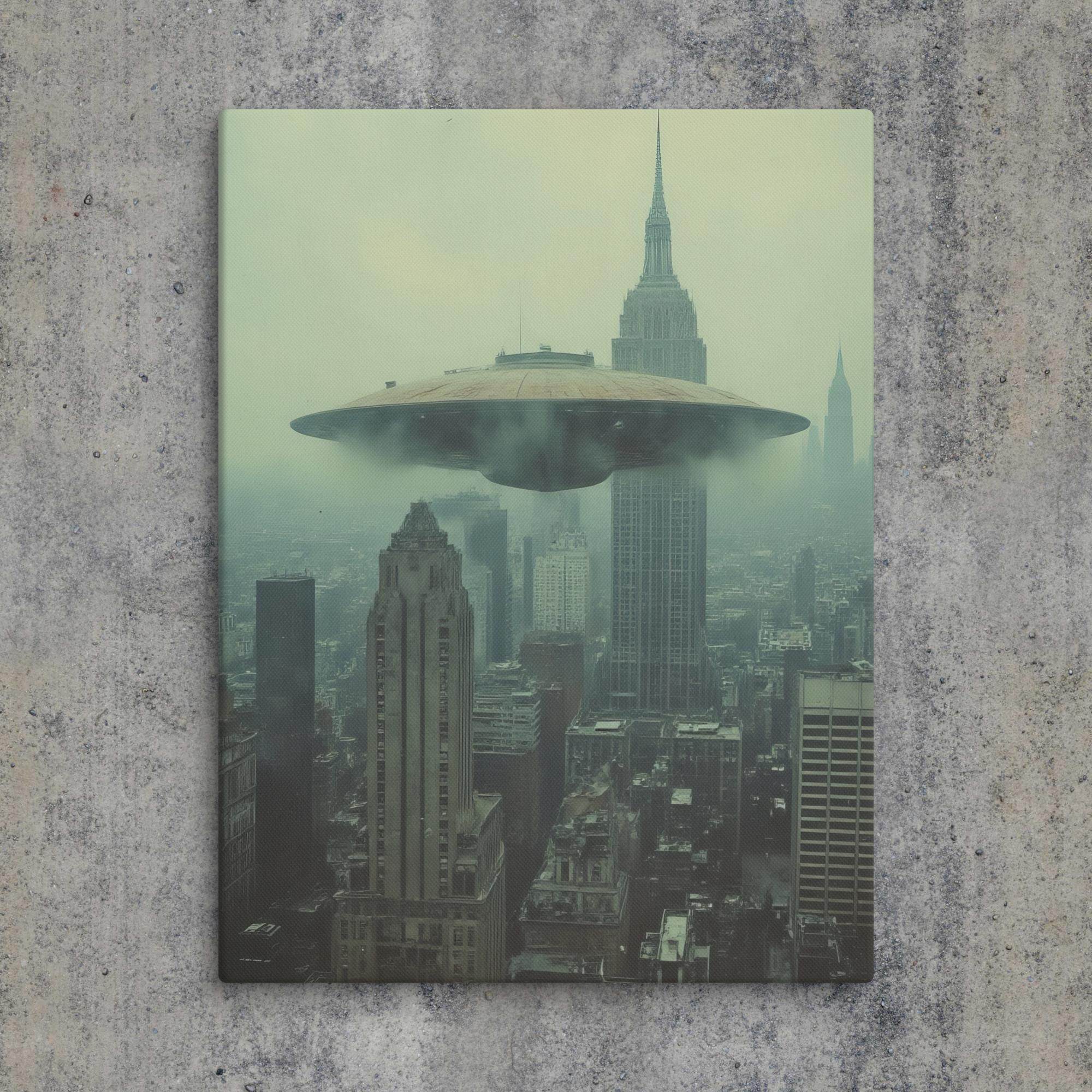 Recon over Brooklyn Canvas - Pale Blood Store