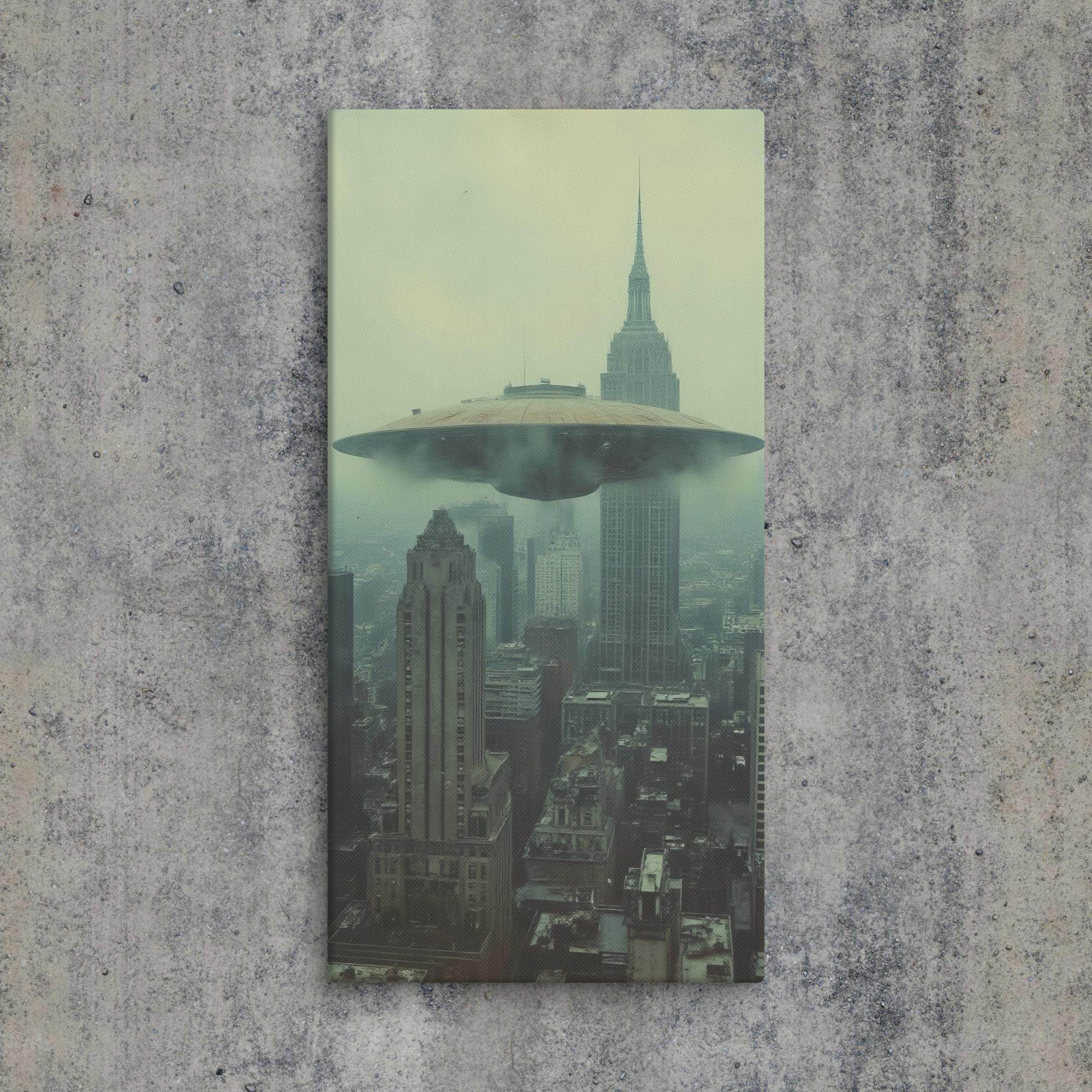 Recon over Brooklyn Canvas - Pale Blood Store