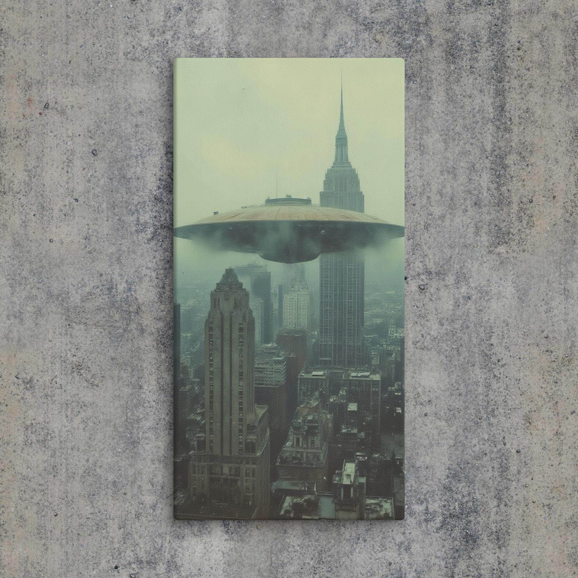 Recon over Brooklyn Canvas - Pale Blood Store