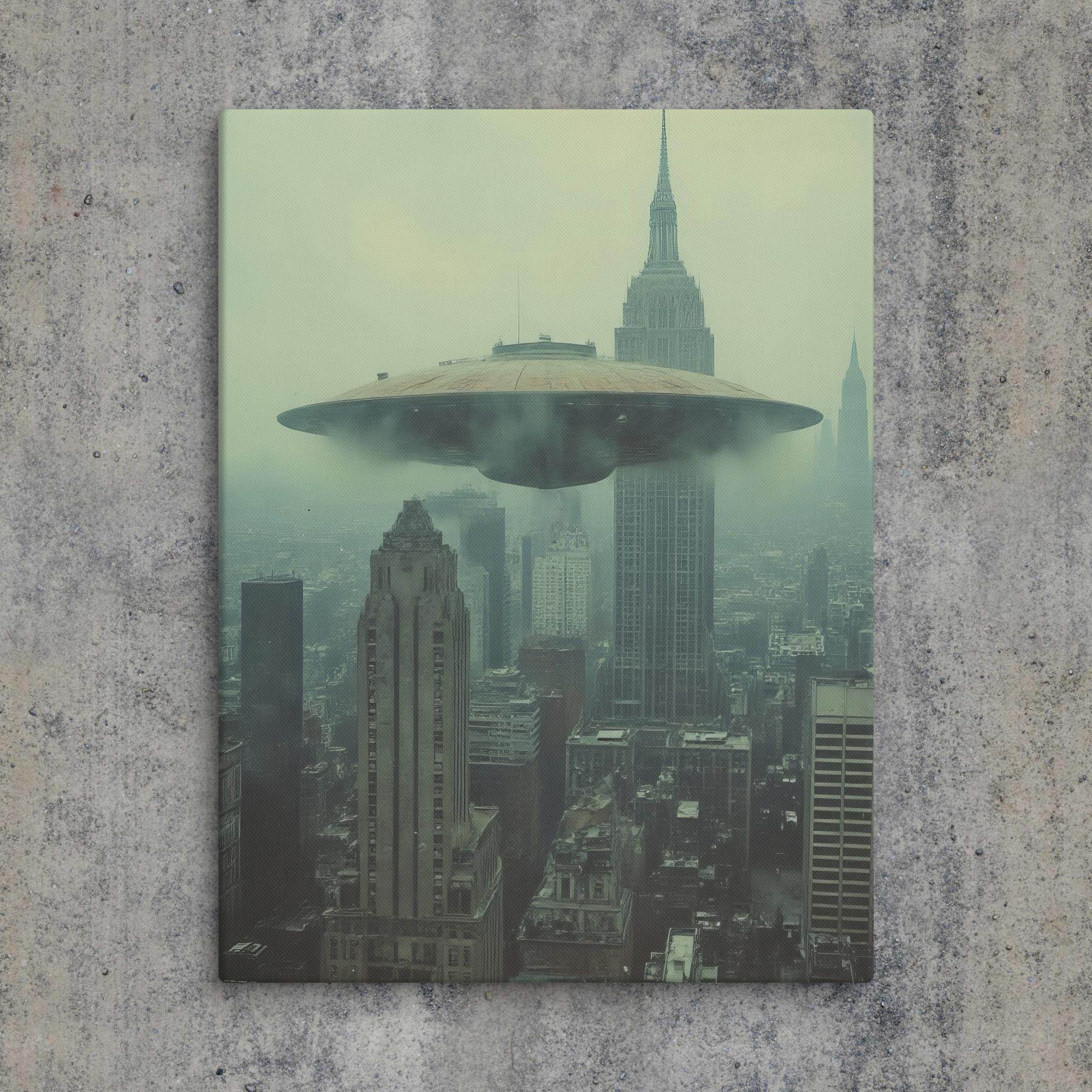 Recon over Brooklyn Canvas - Pale Blood Store