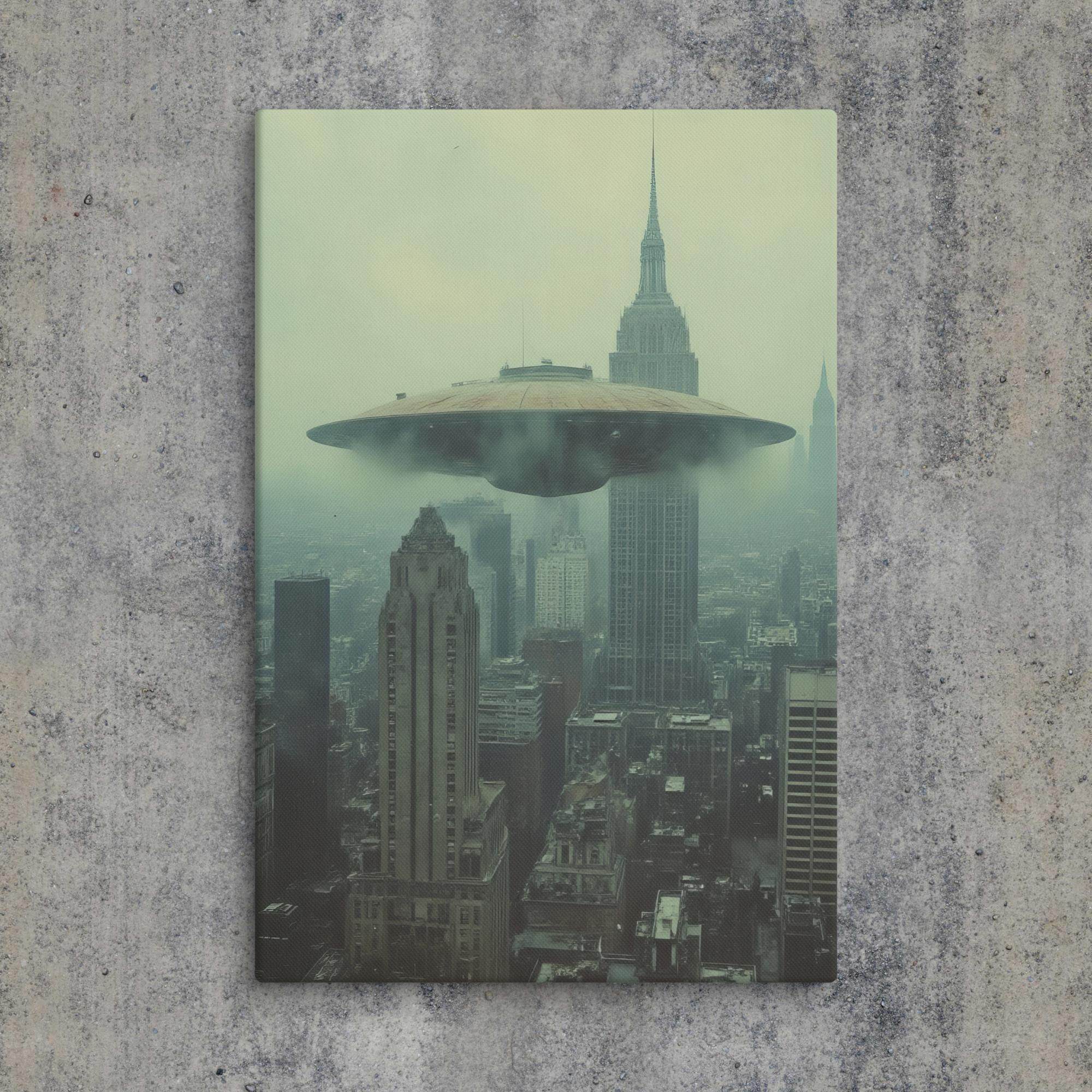 Recon over Brooklyn Canvas - Pale Blood Store