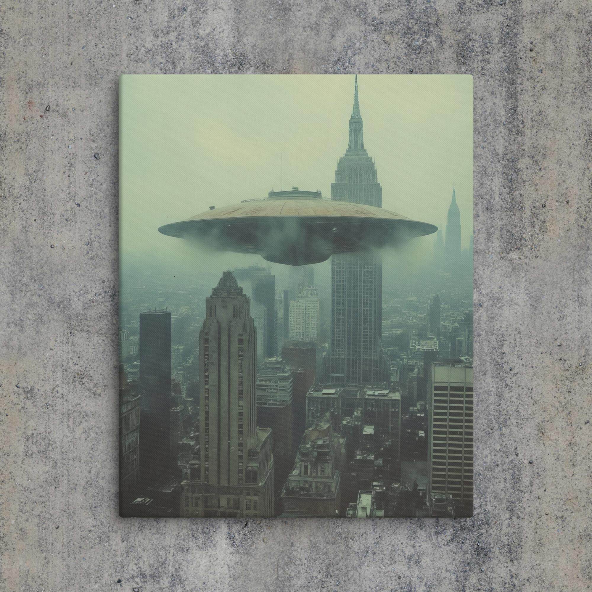 Recon over Brooklyn Canvas - Pale Blood Store